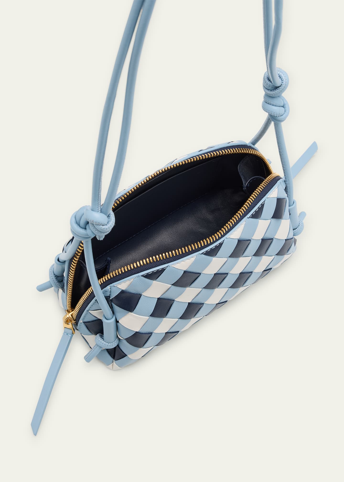 Bottega Veneta Nappa Leather Crossbody Pouch Bag Image 4 of 6