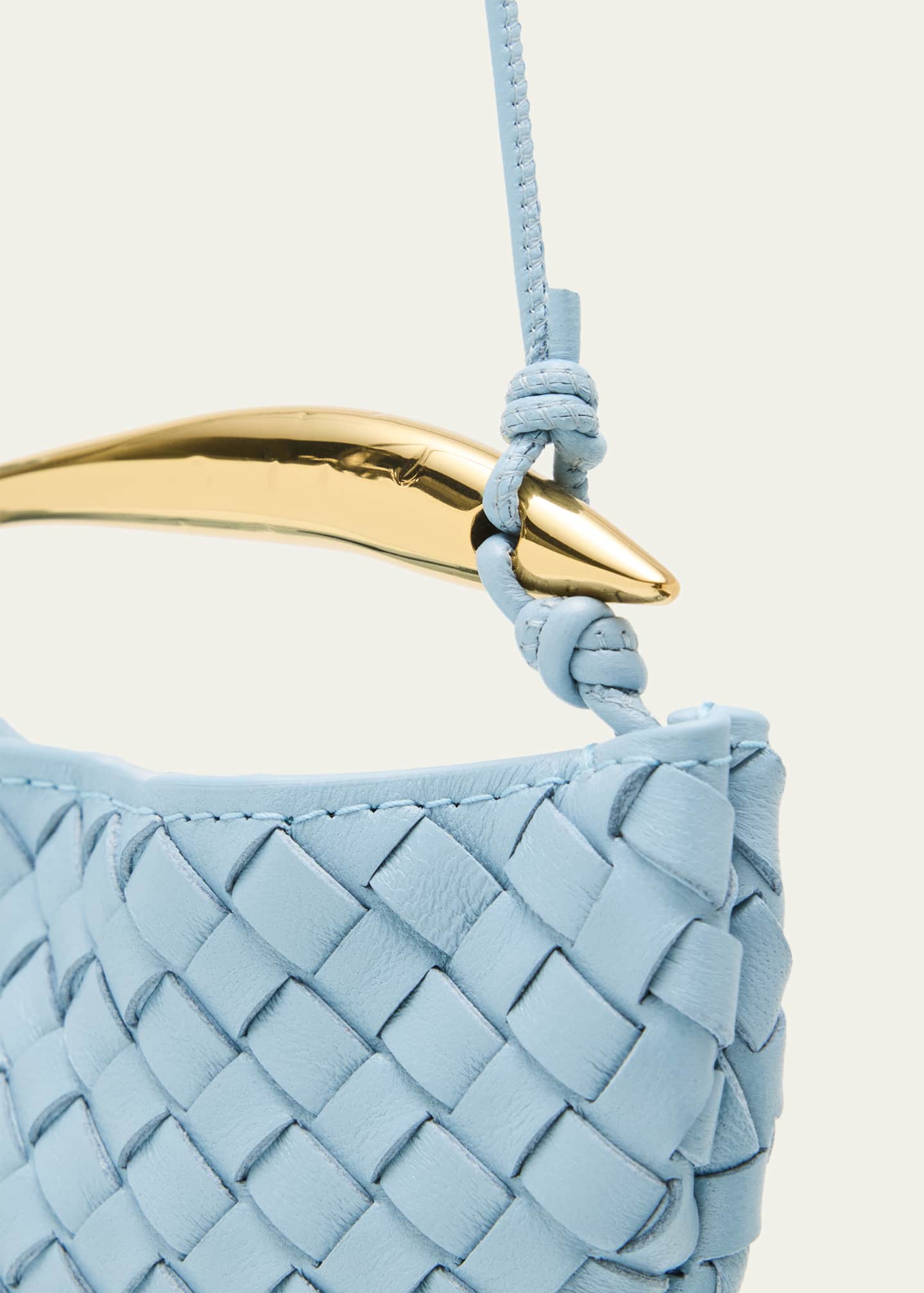 Bottega Veneta Sardine Leather Necklace Bag - Bergdorf Goodman