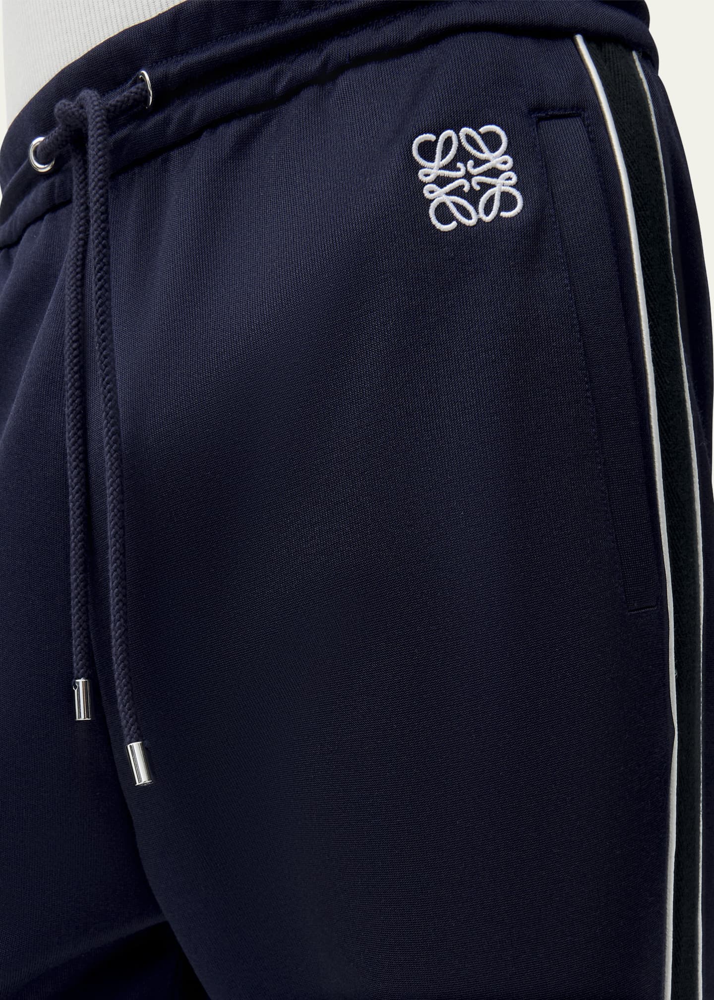 Loewe Men's Navy Technical Jersey Tracksuit Pants Image 3 of 3