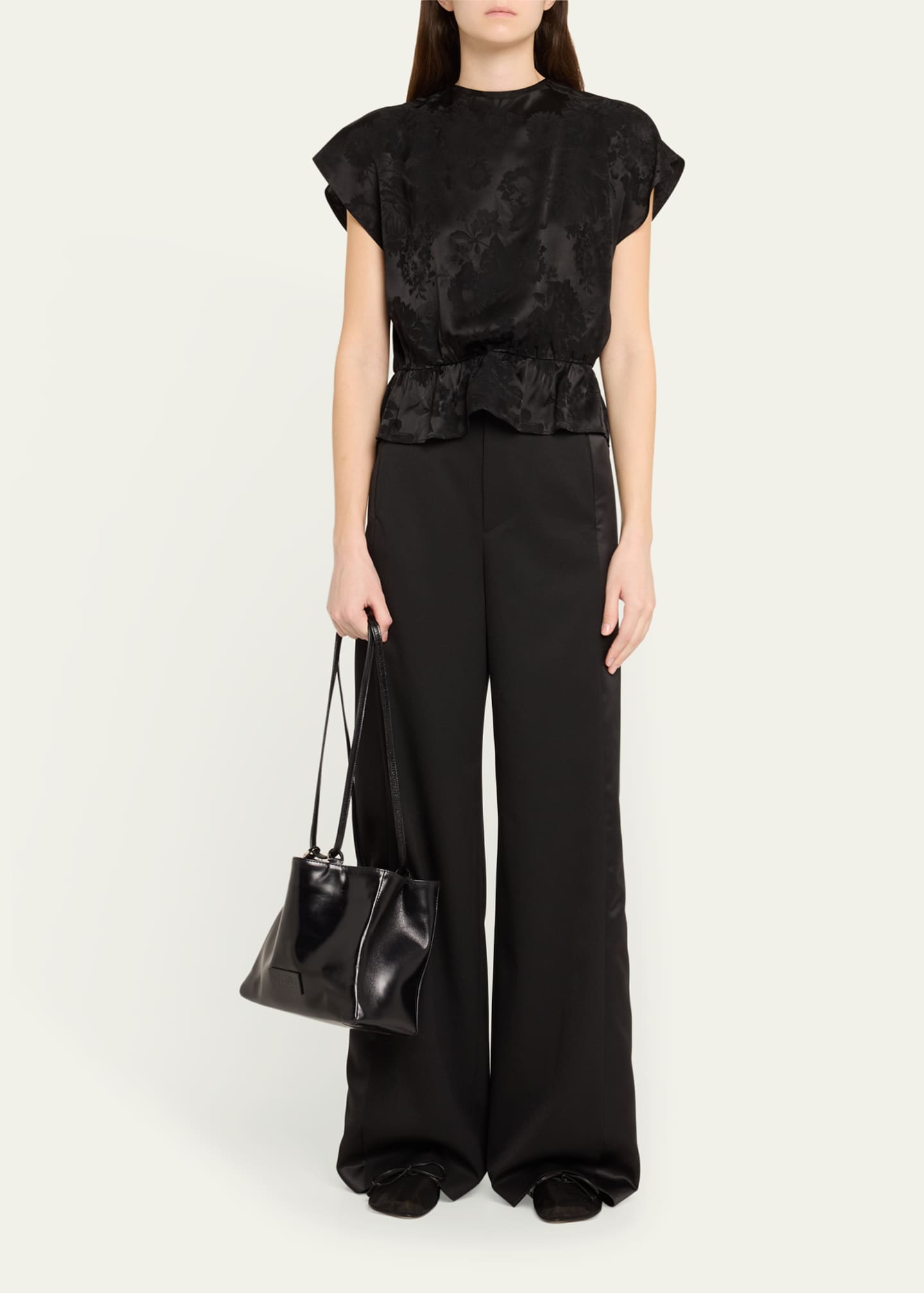 MM6 Maison Margiela Numeric East-West Leather Tote Bag - Bergdorf