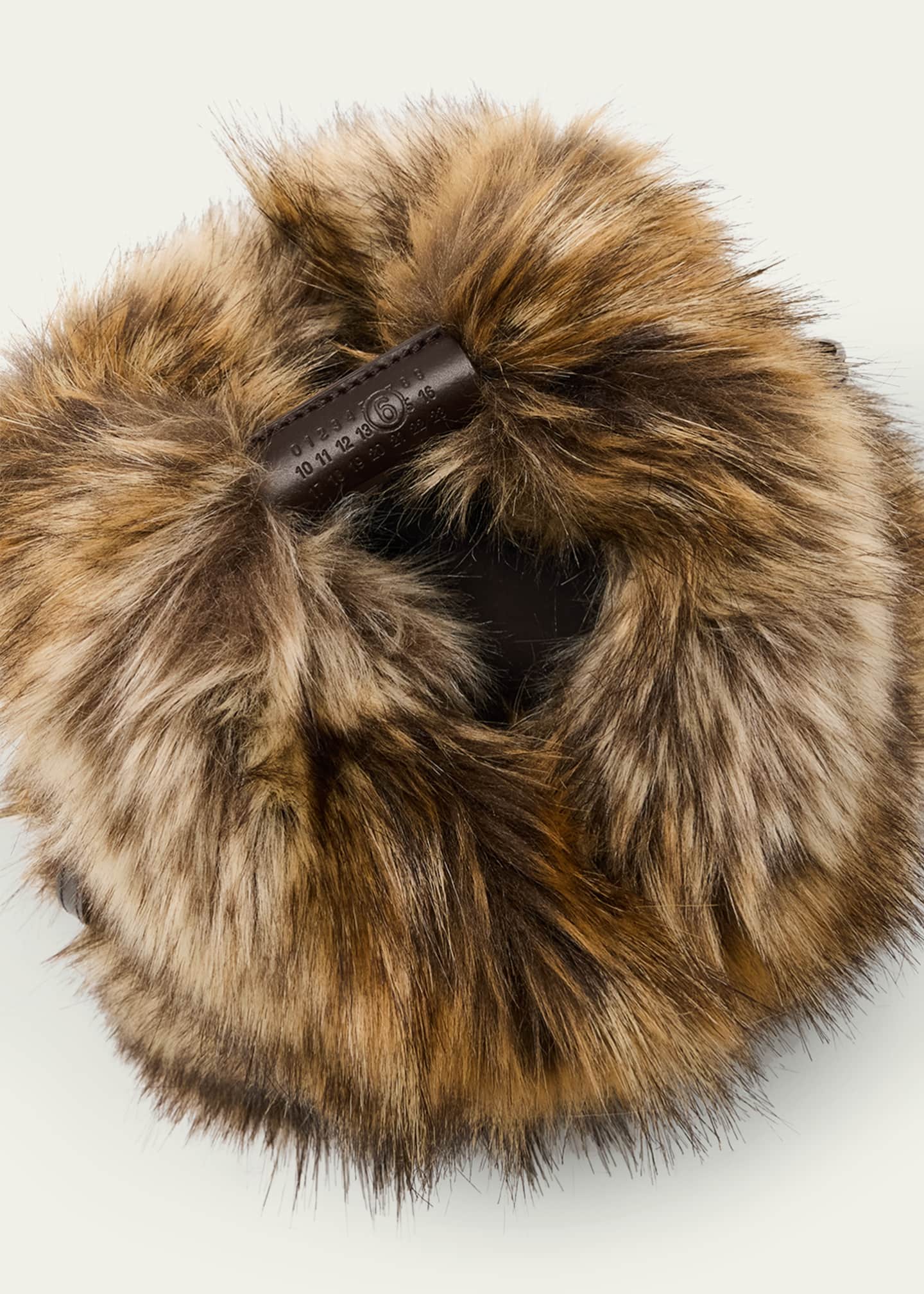 MM6 Maison Margiela Japanese Faux Fur Crossbody Bag