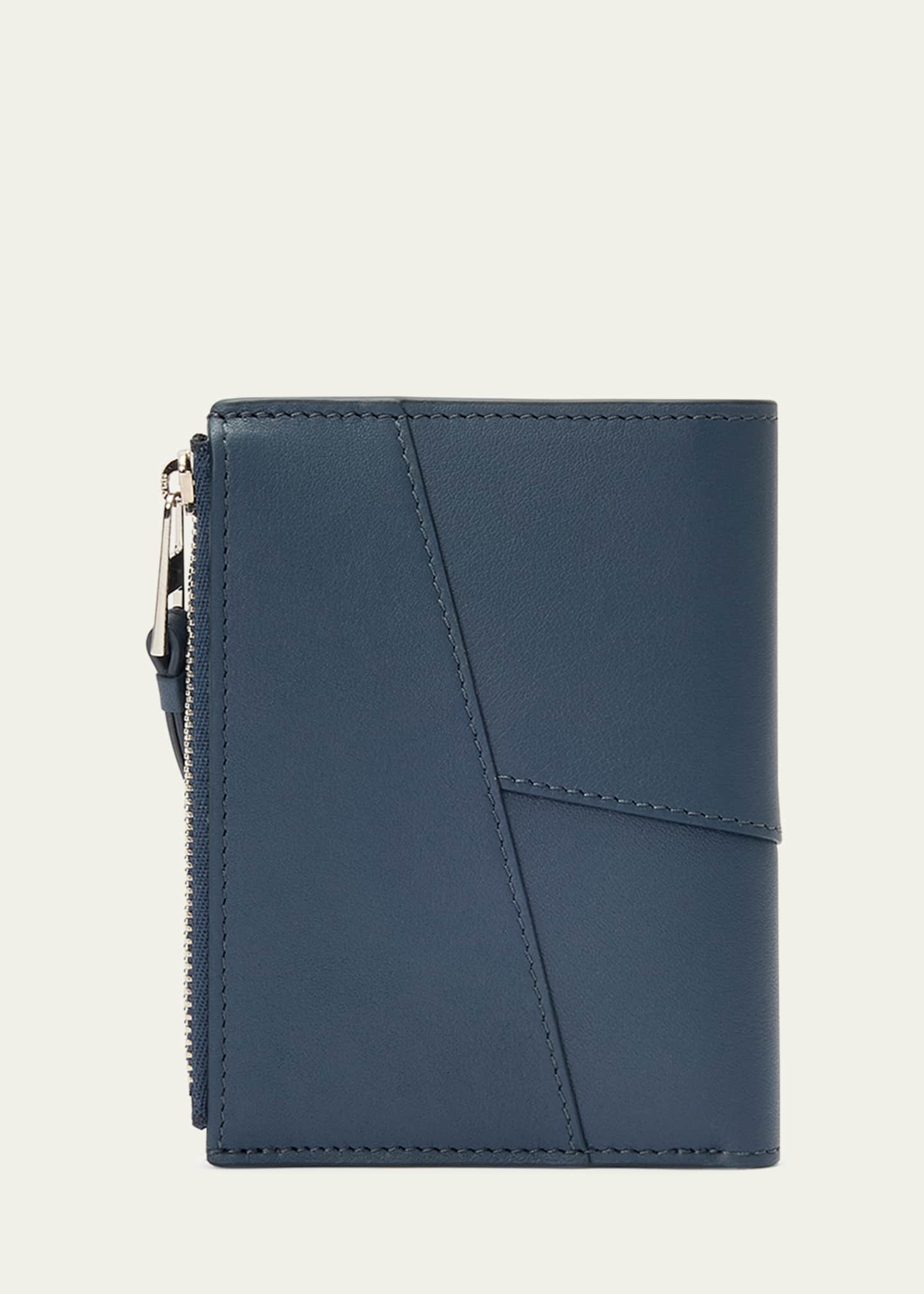 Loewe Men's Puzzle Slim Compact Calfskin Bifold Wallet Image 2 of 3