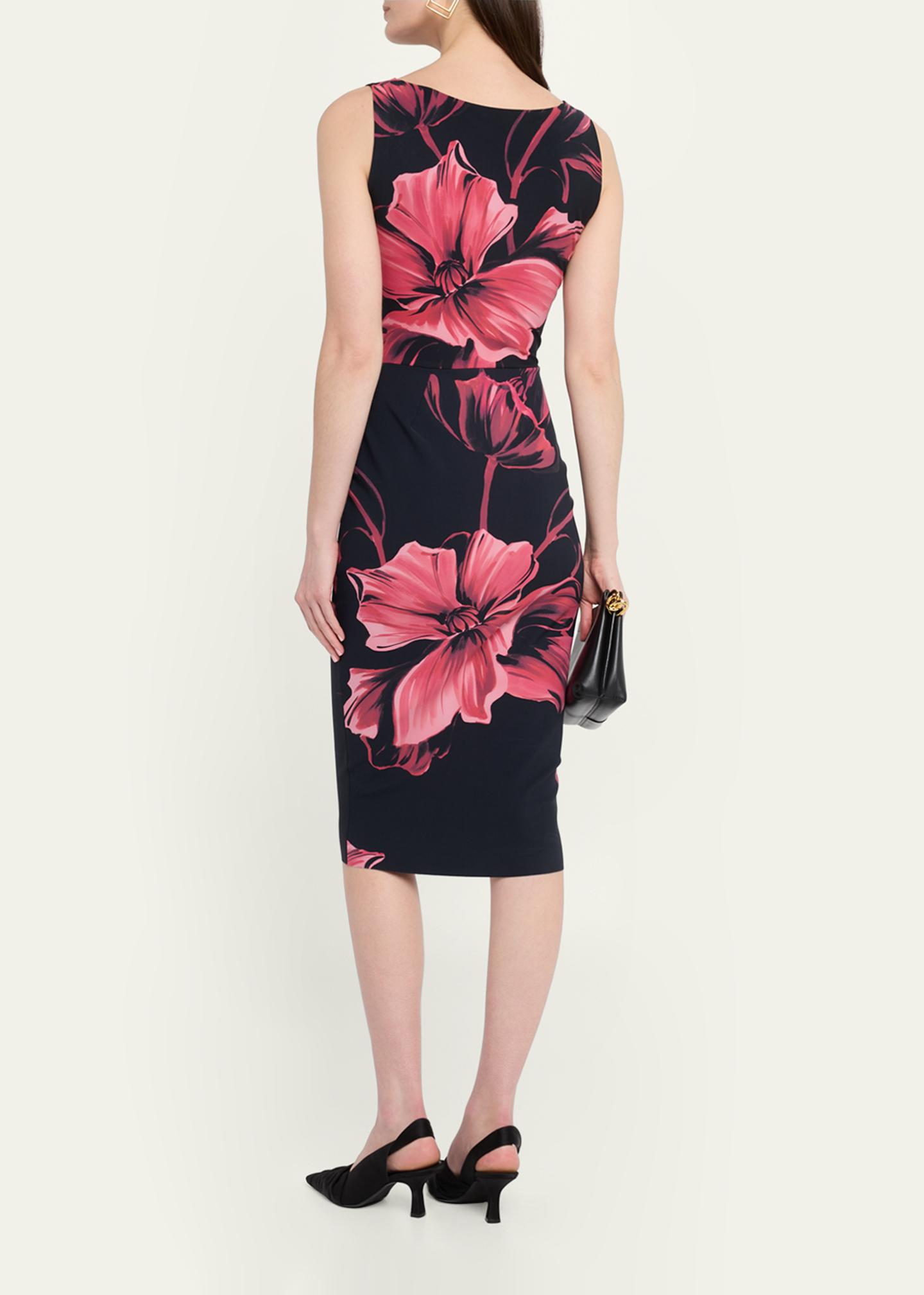 Chiara Boni La Petite Robe Floral-Print Bodycon Dress - Bergdorf