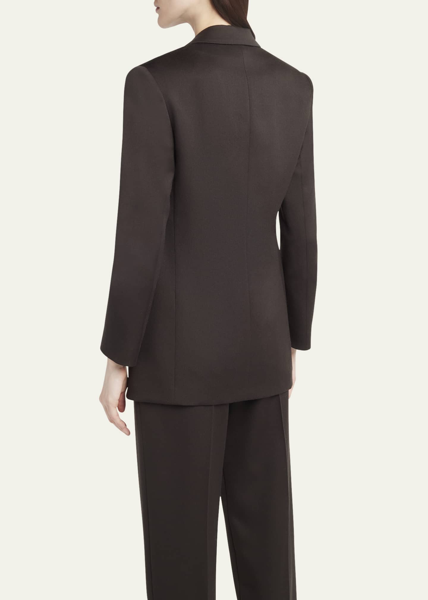 Giorgio Armani Virgin Wool Single-Breasted Blazer Image 3 of 5