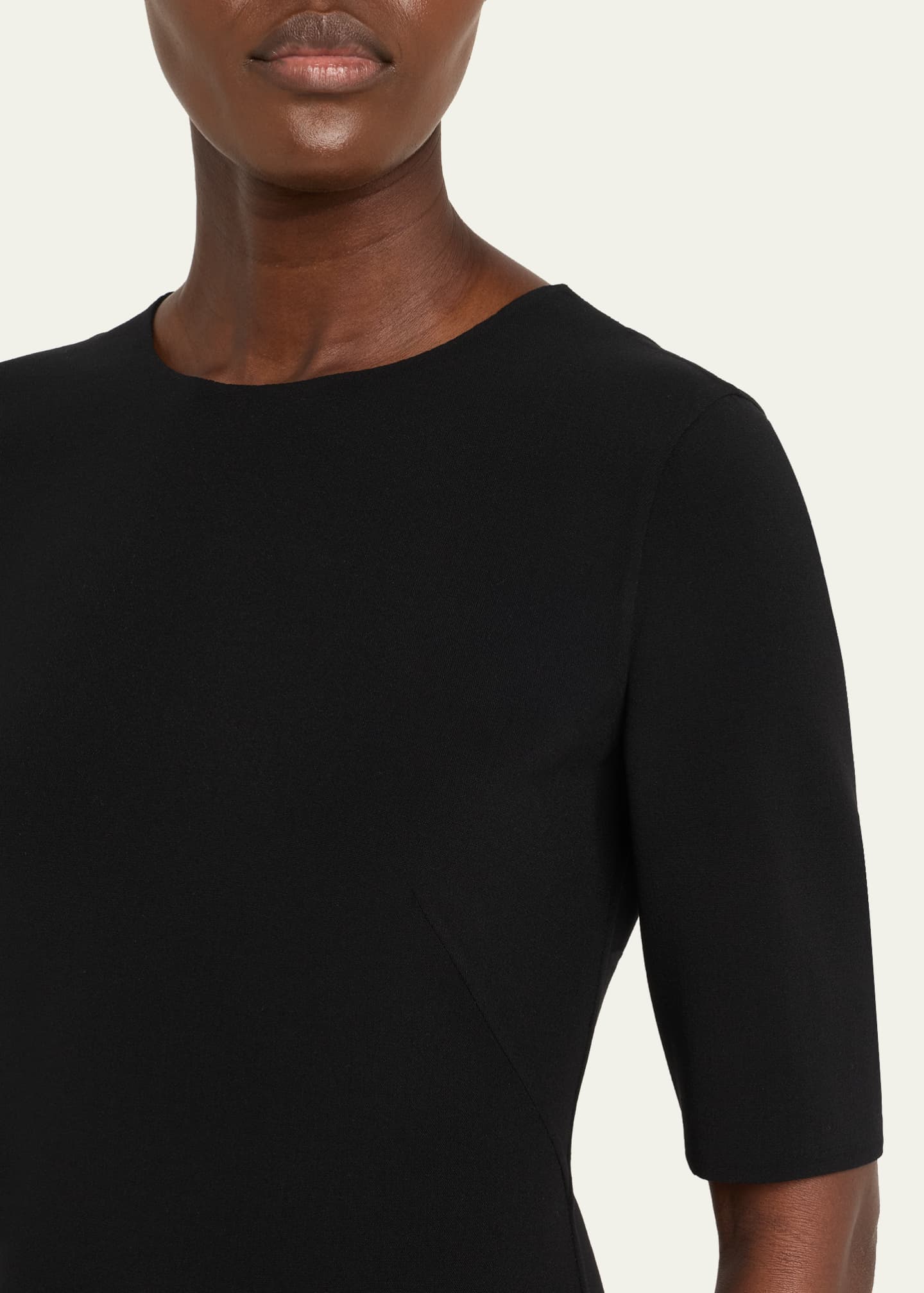 armani t shirt dress Armani Exchange Black T-Shirt Dress / Long Tee  Womens Size XL