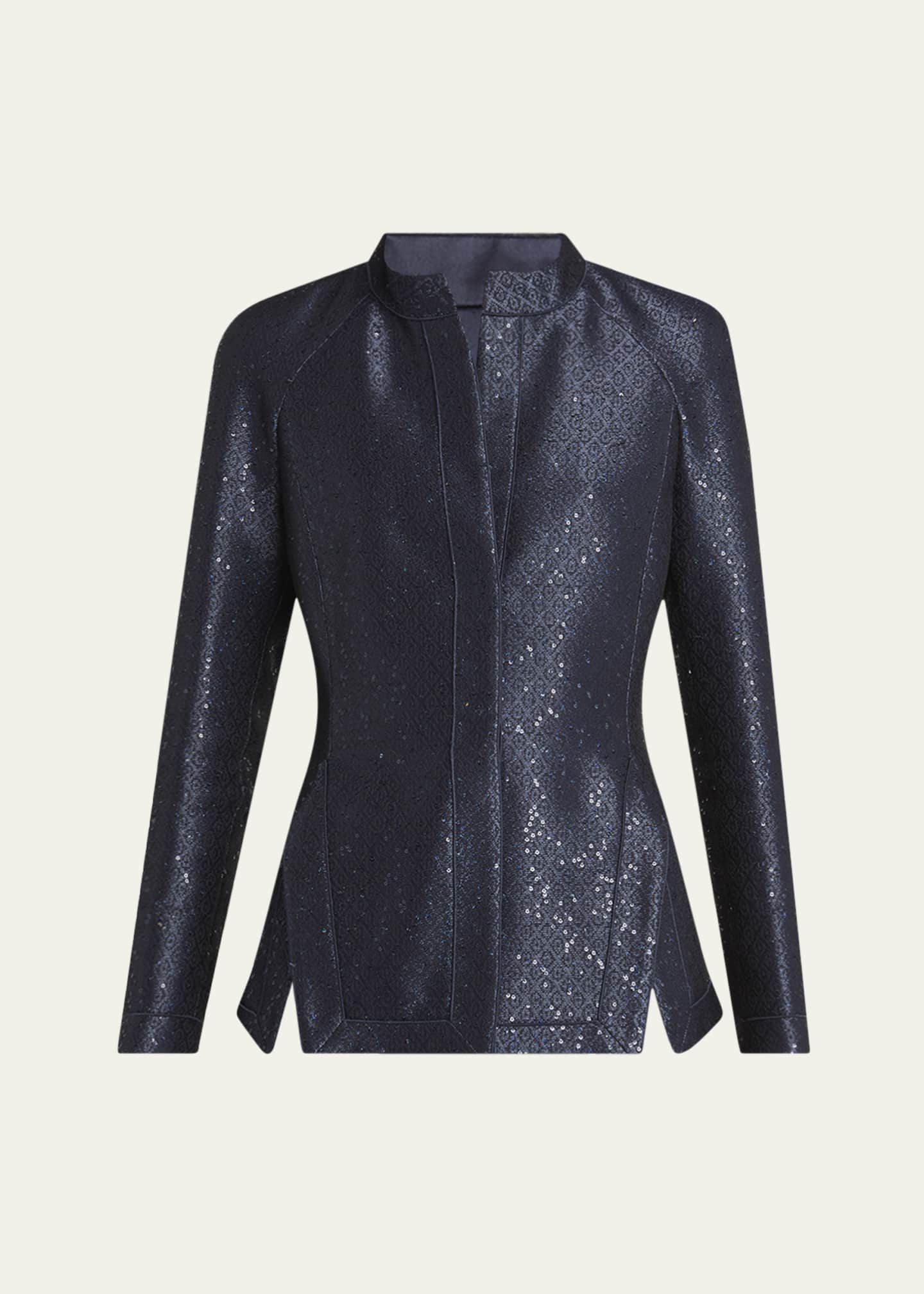 ARMANI SEQUIN PONCHO main image 1