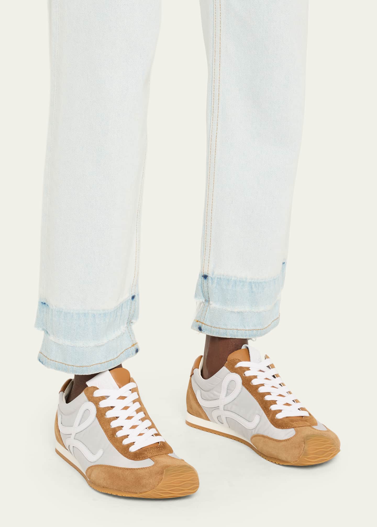 Loewe Ballet Runner 2.0 Leather Sneakers Image 2 of 6