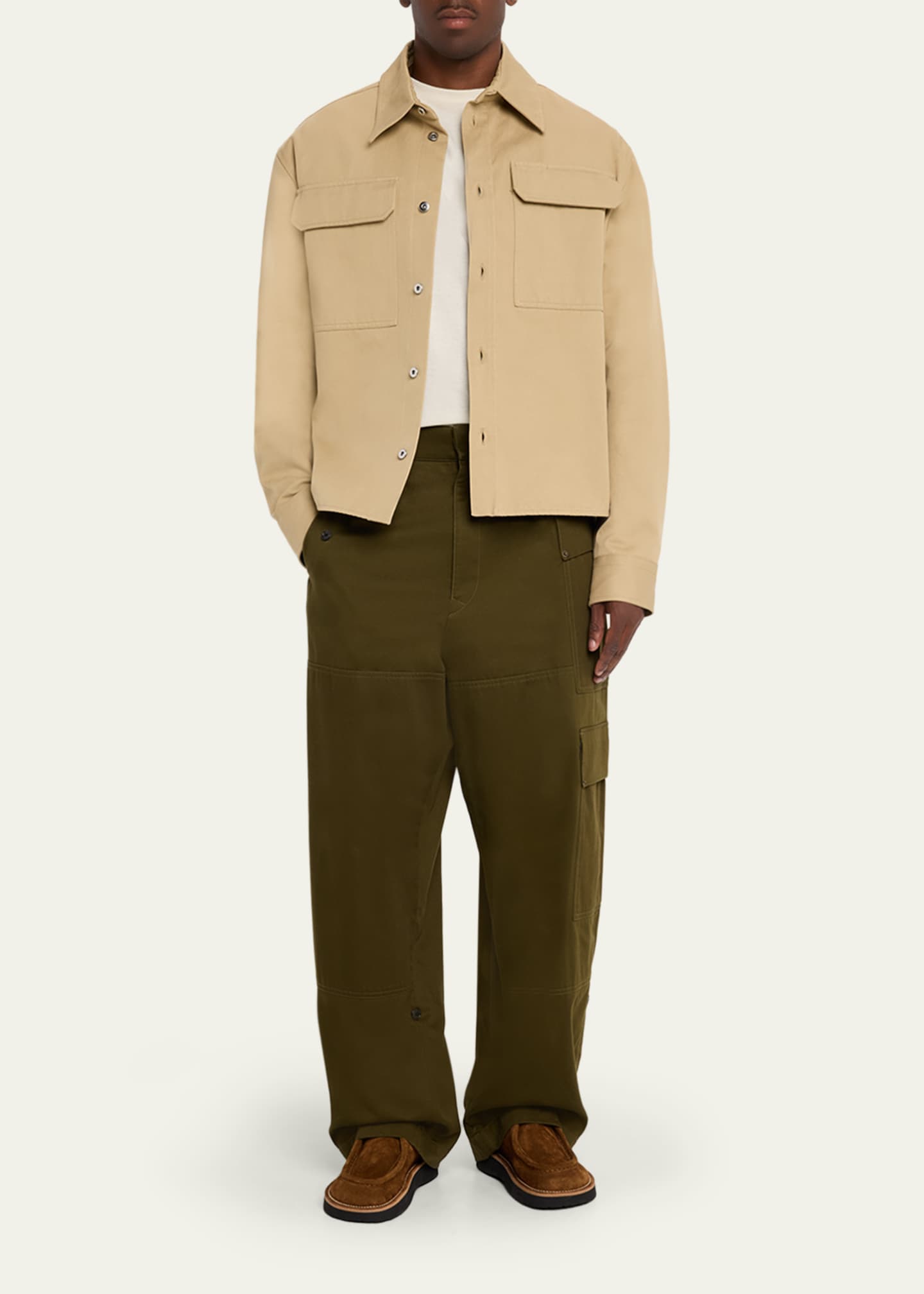 Loewe Faro Suede Lace-Up Derby Shoes - Bergdorf Goodman