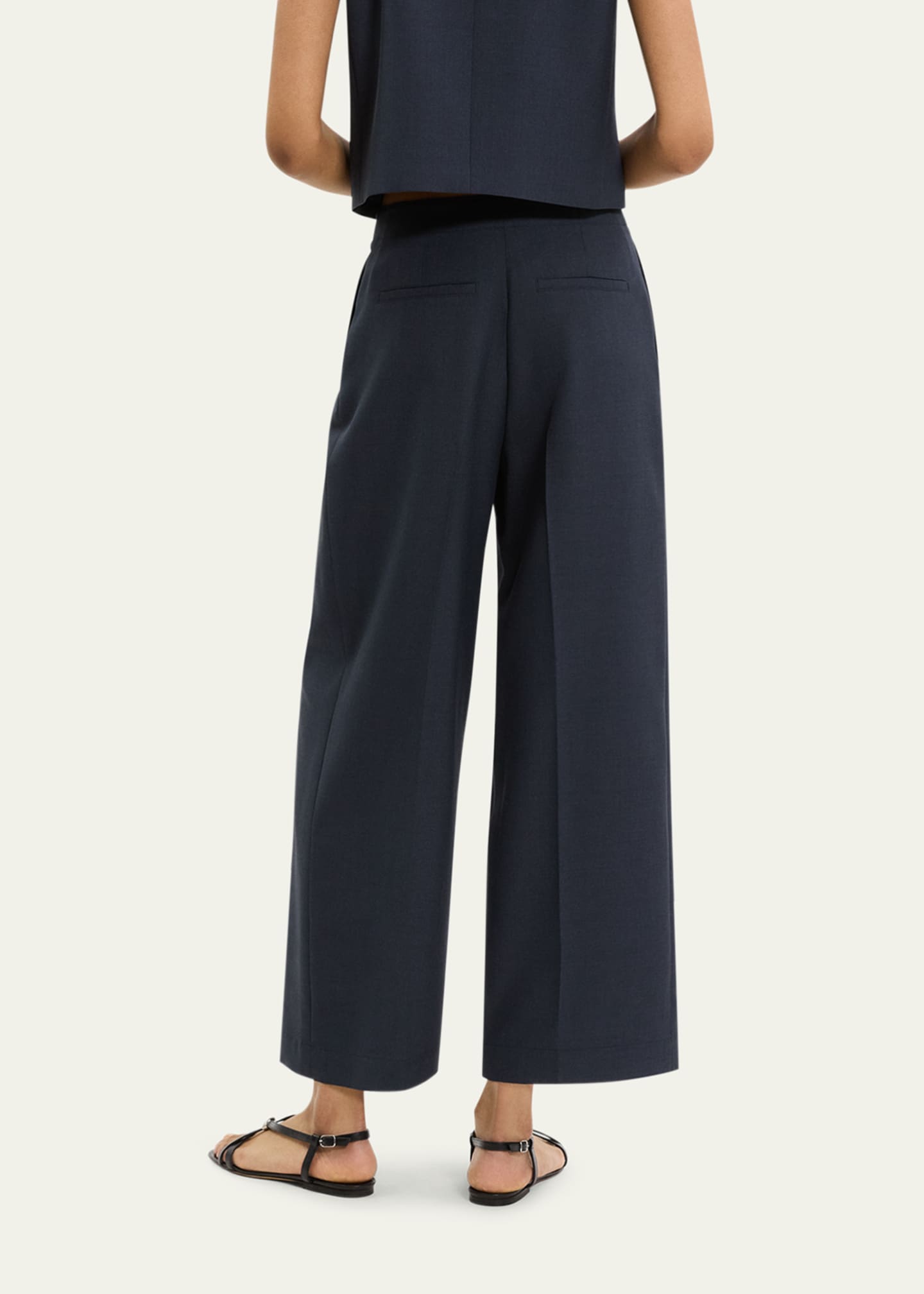 Deep Pleat Pants