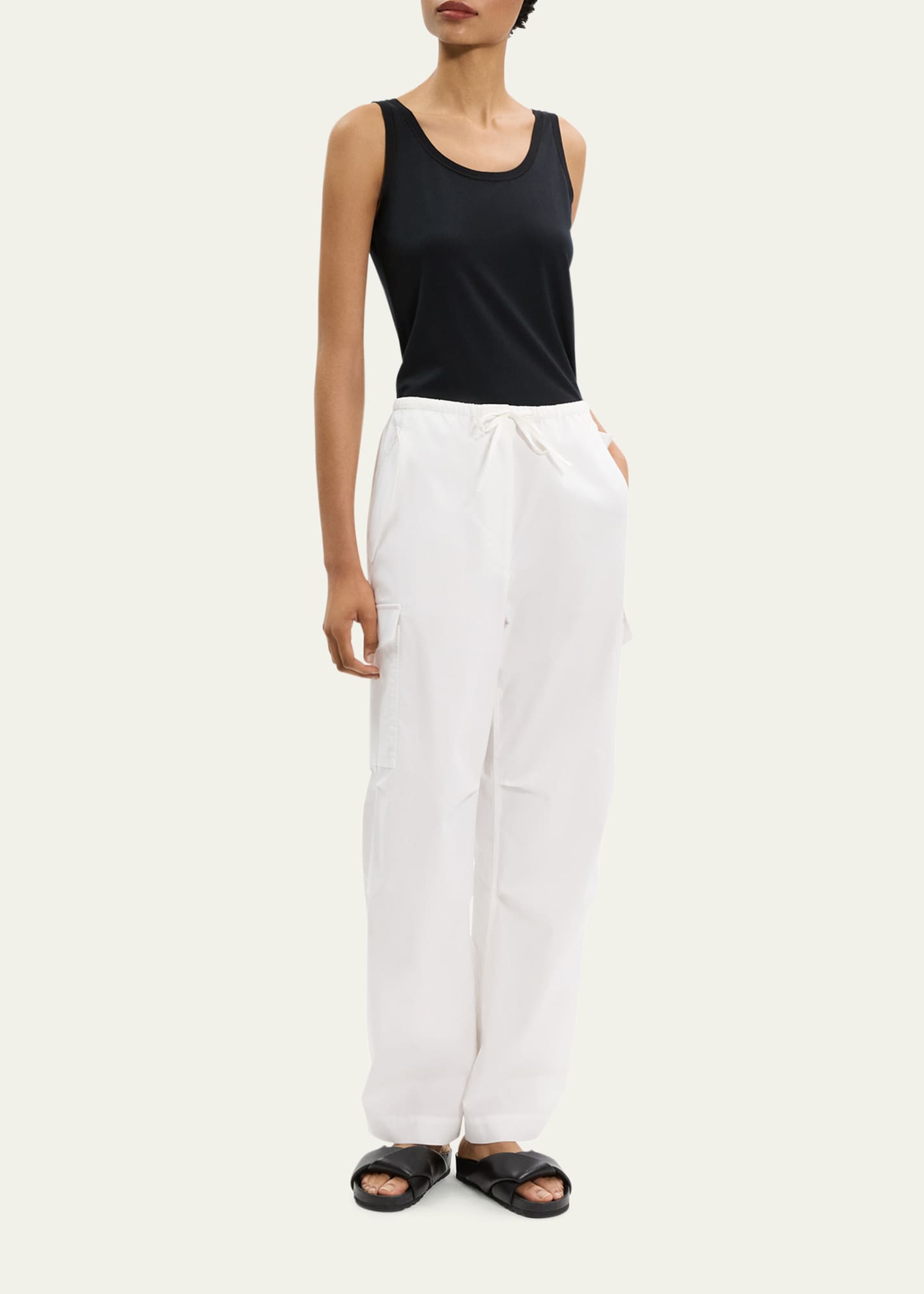 Sweater Trim Tank Top - Thumbnail 2