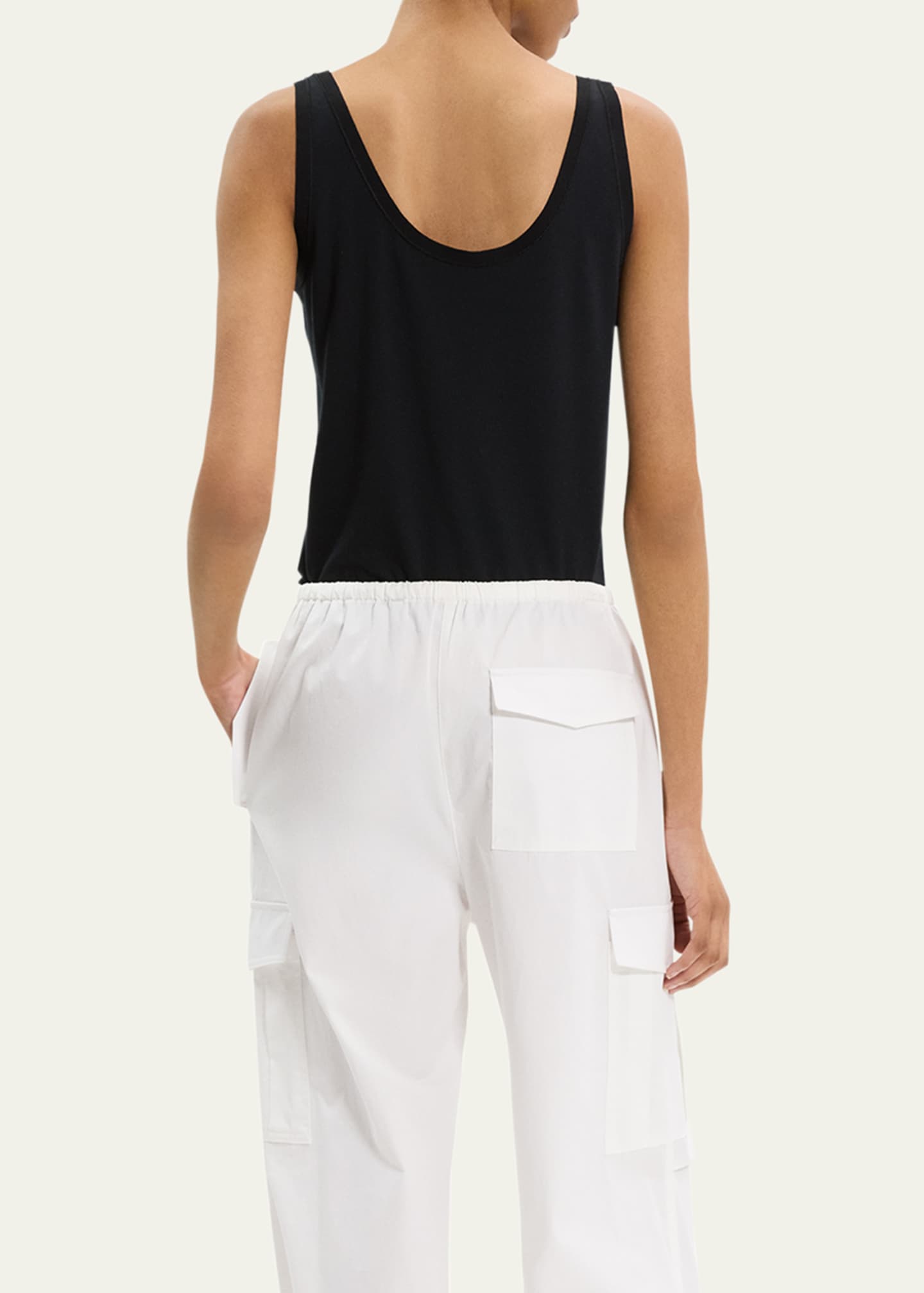 Sweater Trim Tank Top - Thumbnail 3