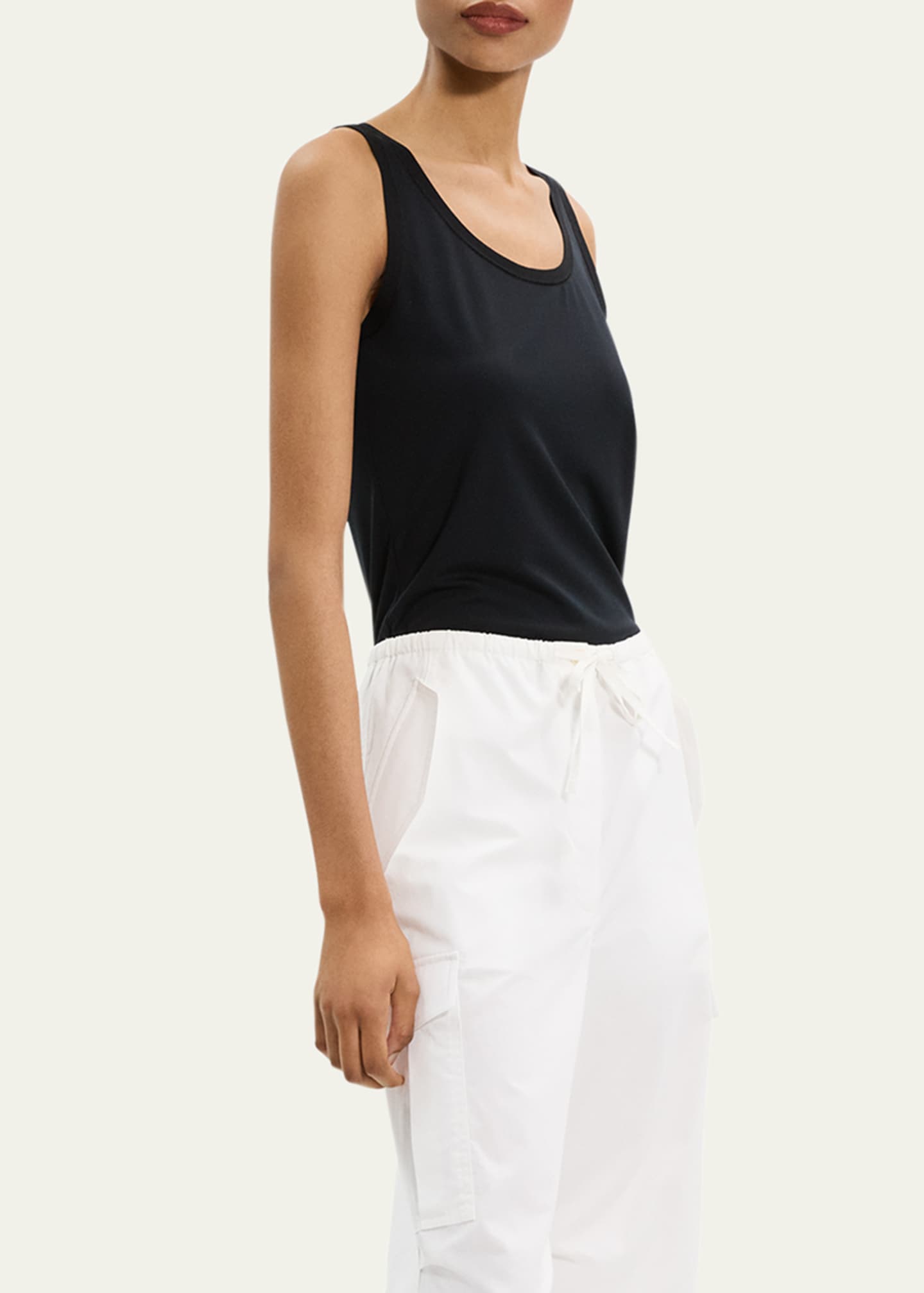 Sweater Trim Tank Top - Thumbnail 4