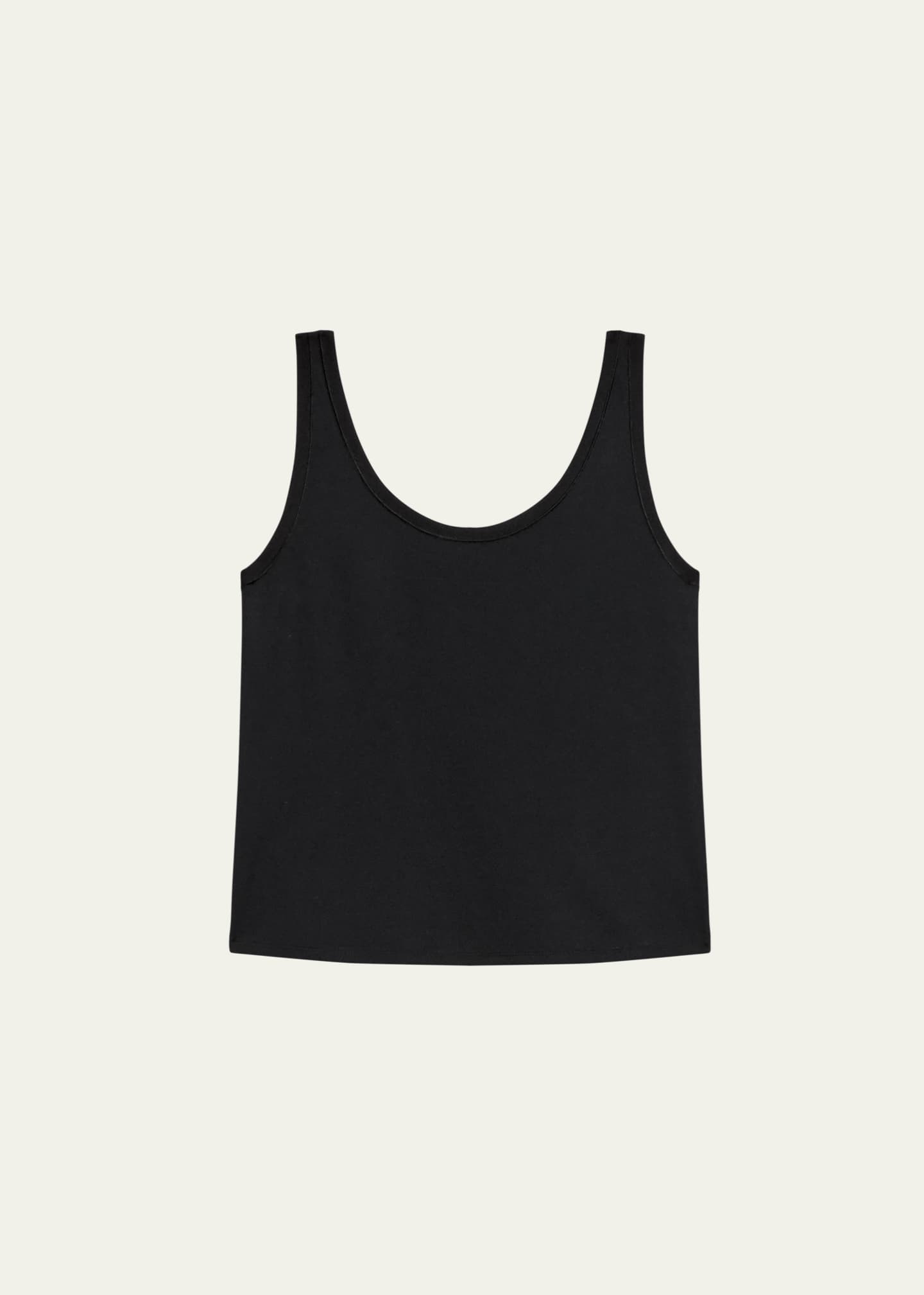Sweater Trim Tank Top - Thumbnail 1