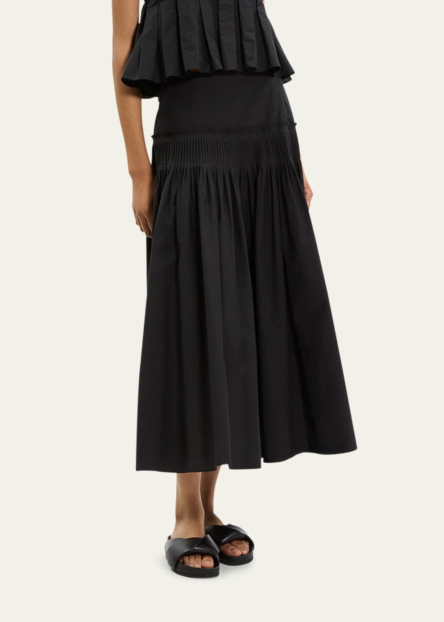 Theory High-Rise Yoke Skirt Image 4 of 5
