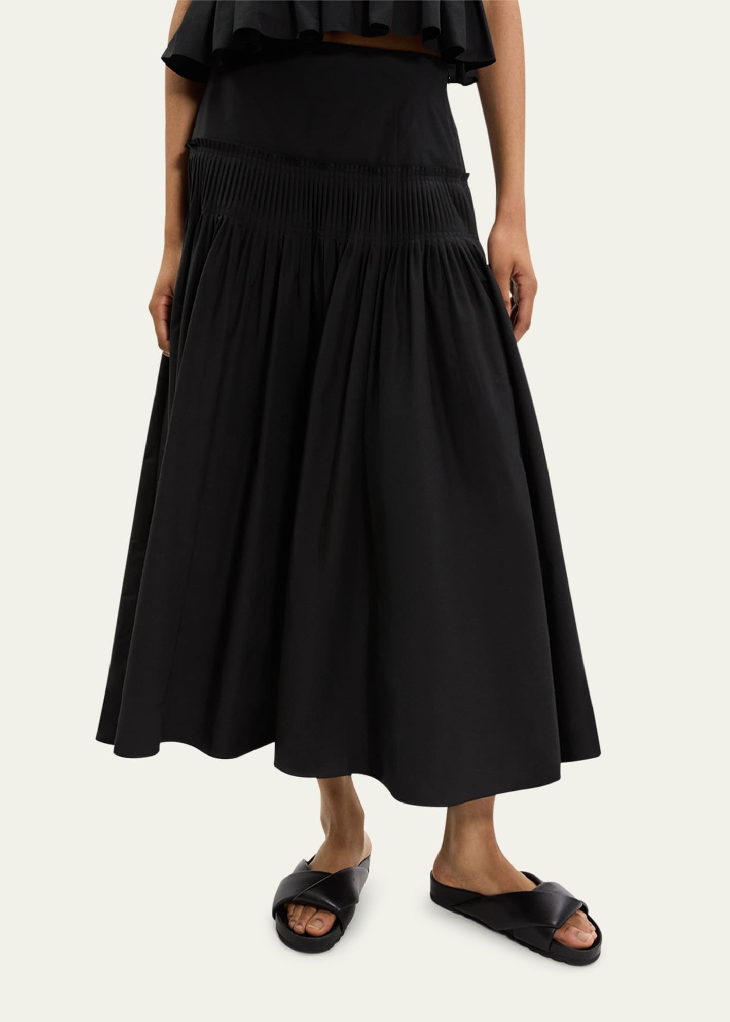 Theory High-Rise Yoke Skirt Image 5 of 5