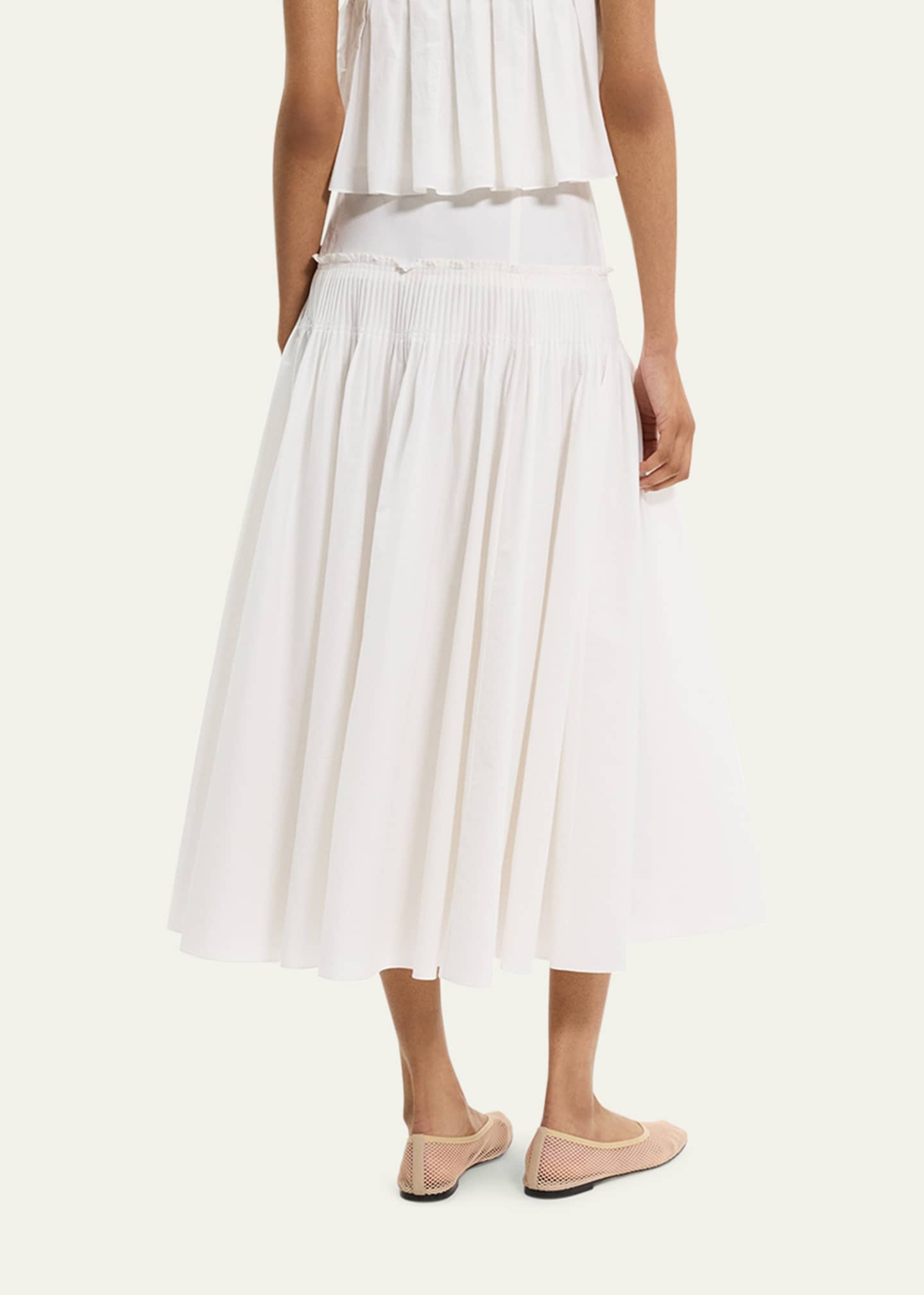 High-Rise Yoke Skirt - Thumbnail 3