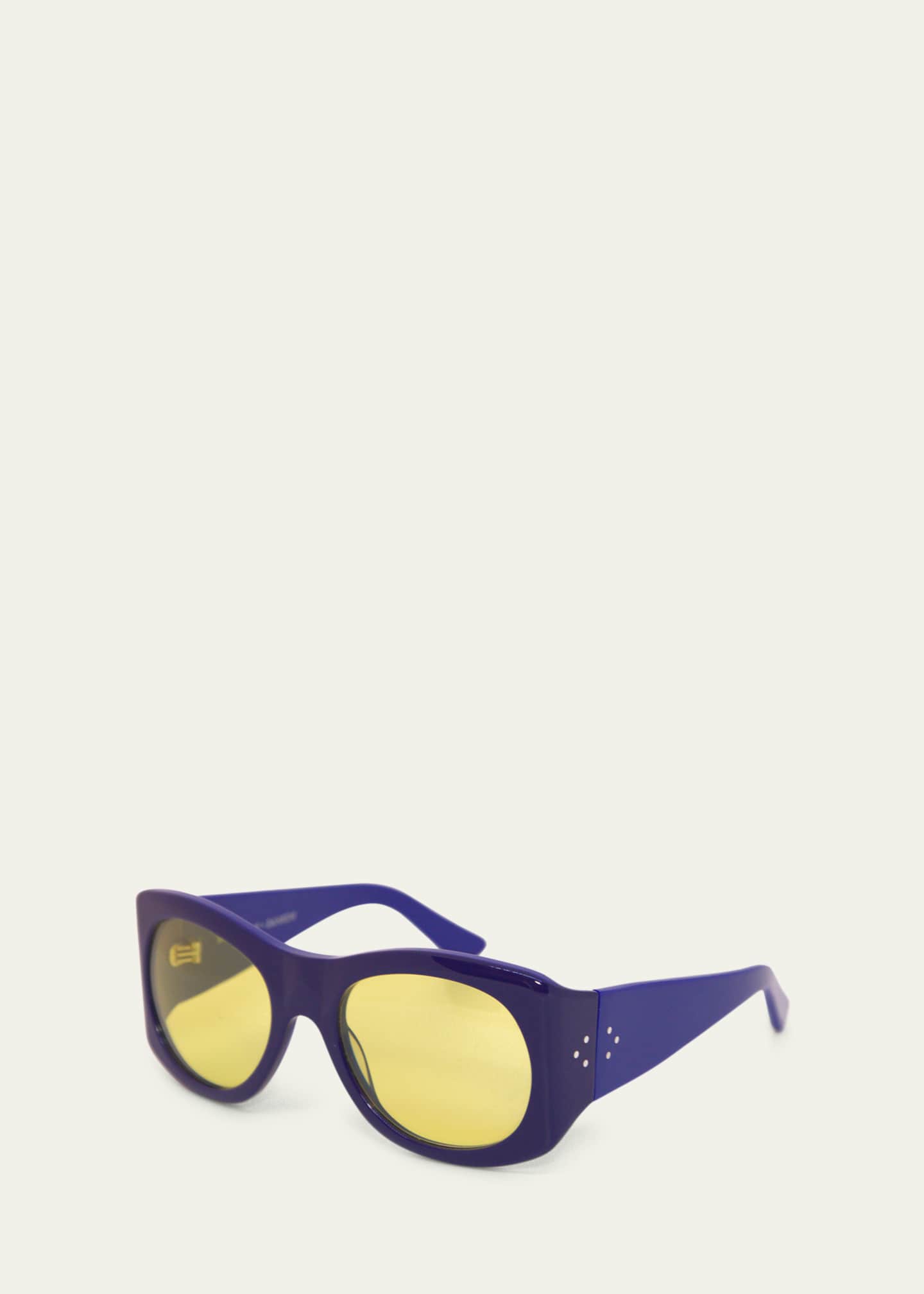 Selima Optique x Zankov Aleksandr Square Acetate Sunglasses Image 2 of 3