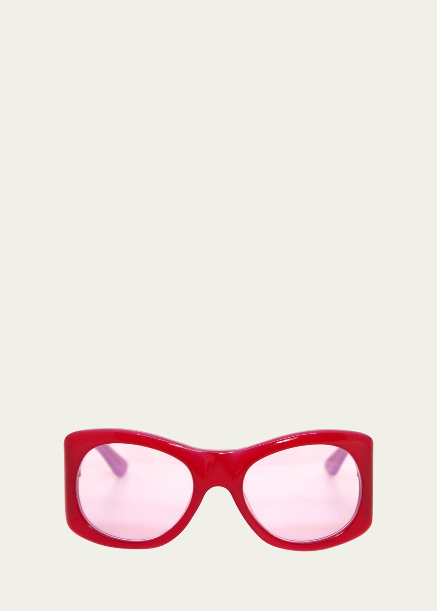 Selima Optique x Zankov Aleksandr Square Acetate Sunglasses Image 1 of 3
