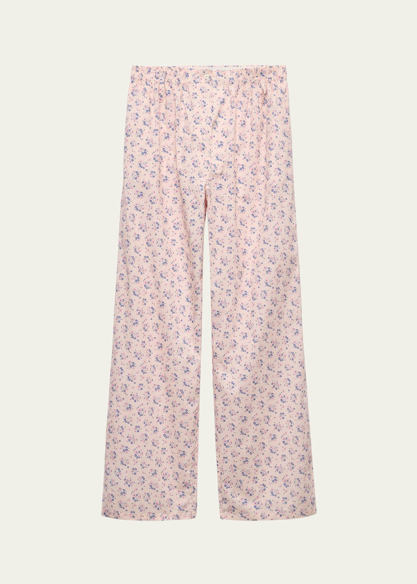Prada Batista Flower Print Lounge Pants Image 1 of 4