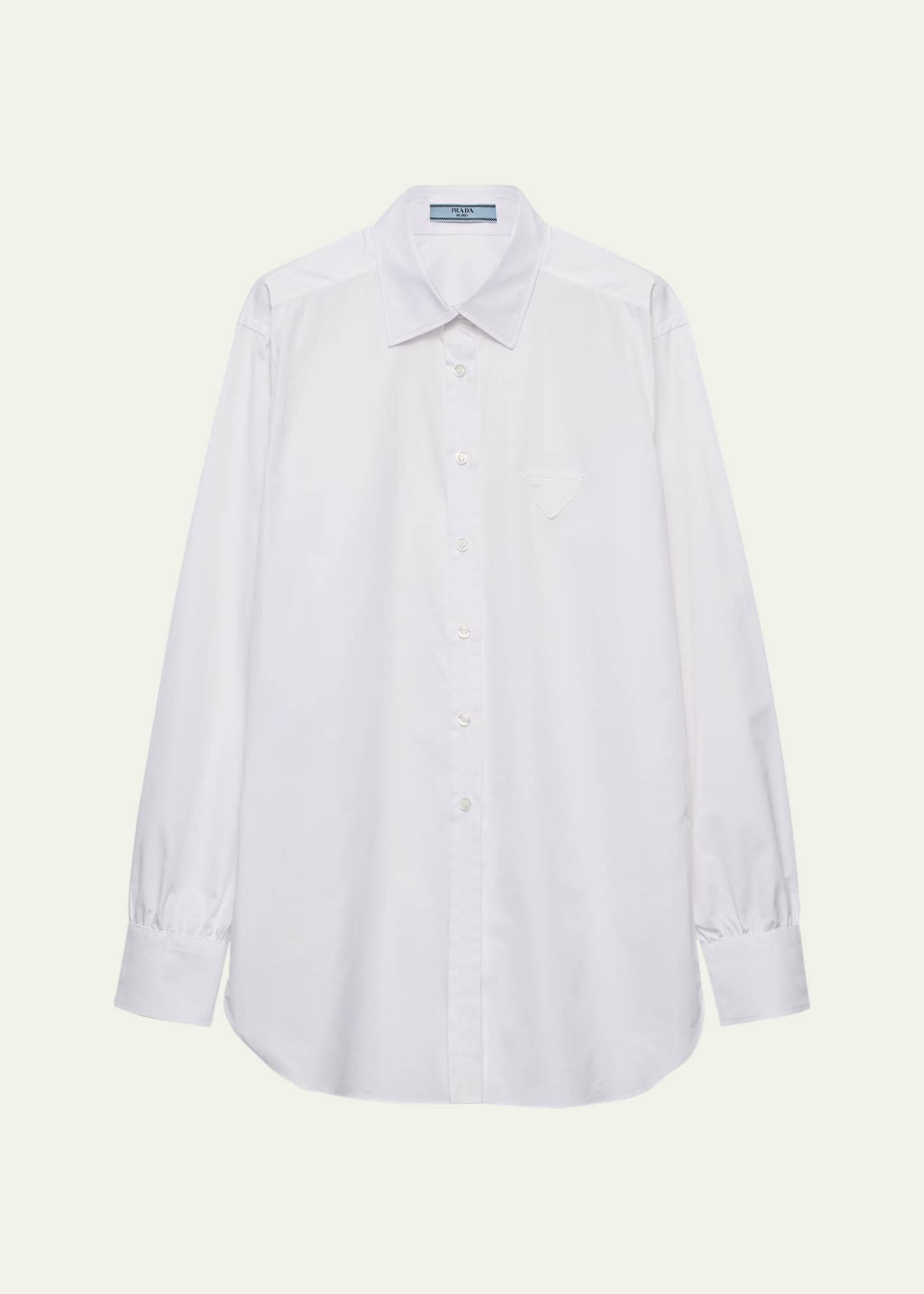 Prada Button Down Poplin Shirt Image 1 of 4