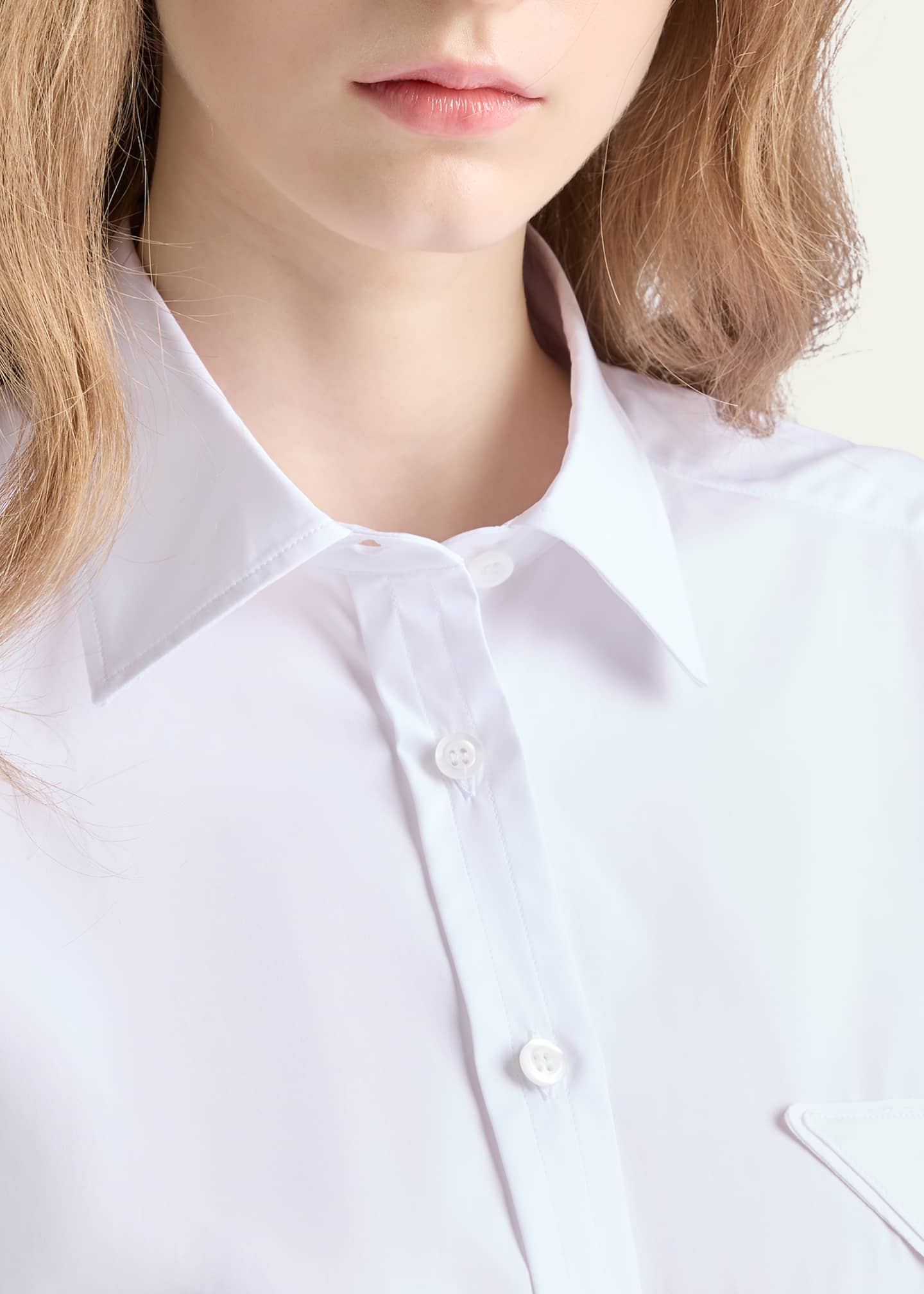 Prada Button Down Poplin Shirt Image 4 of 4