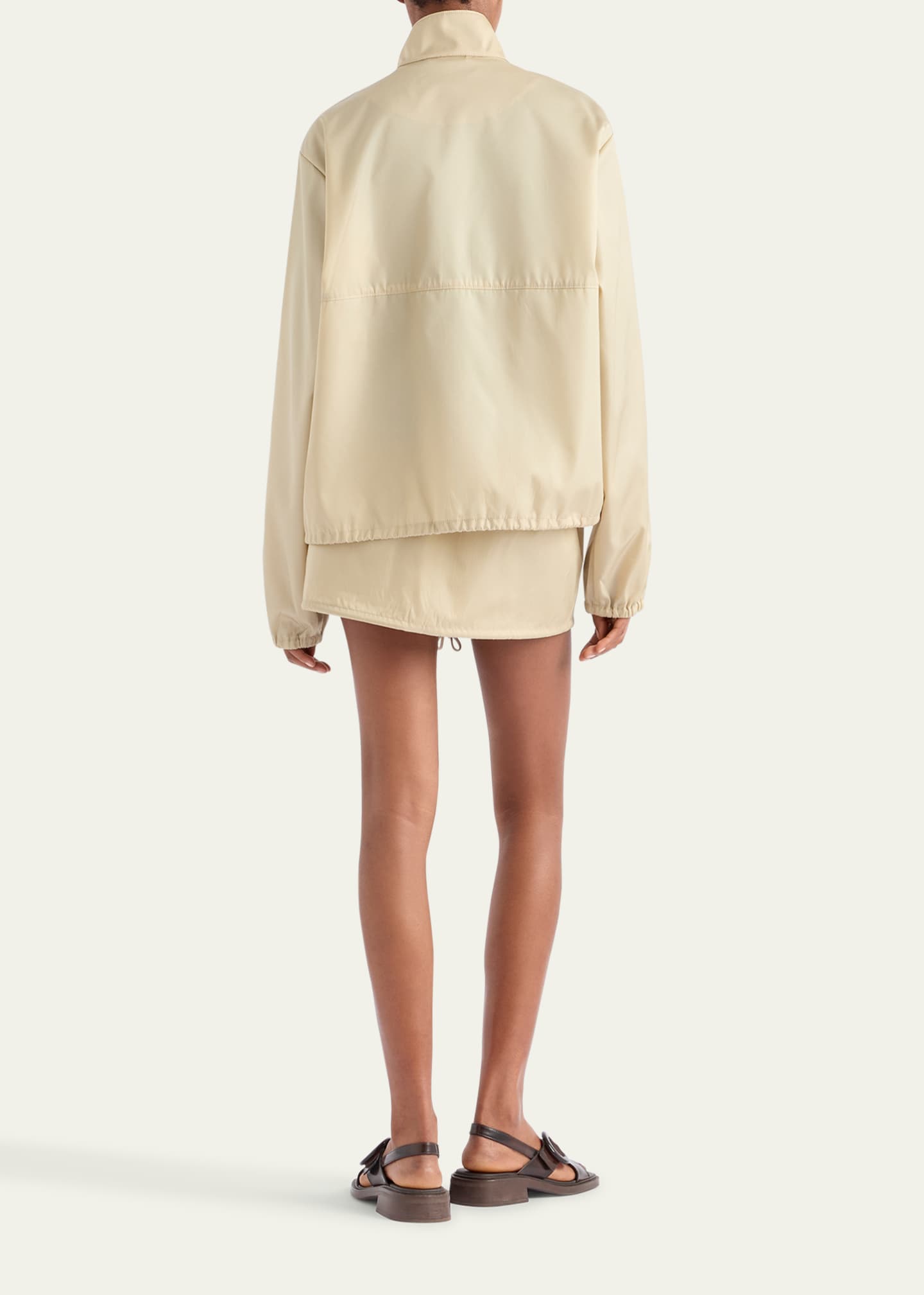 Prada Re-Nylon Zip Up Jacket Image 3 of 5