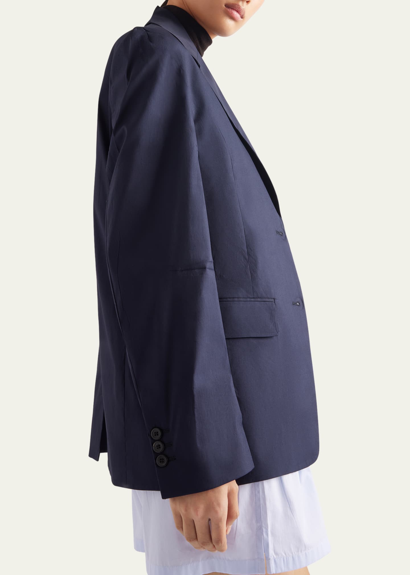 Prada Menswear Poplin Jacket Image 4 of 5