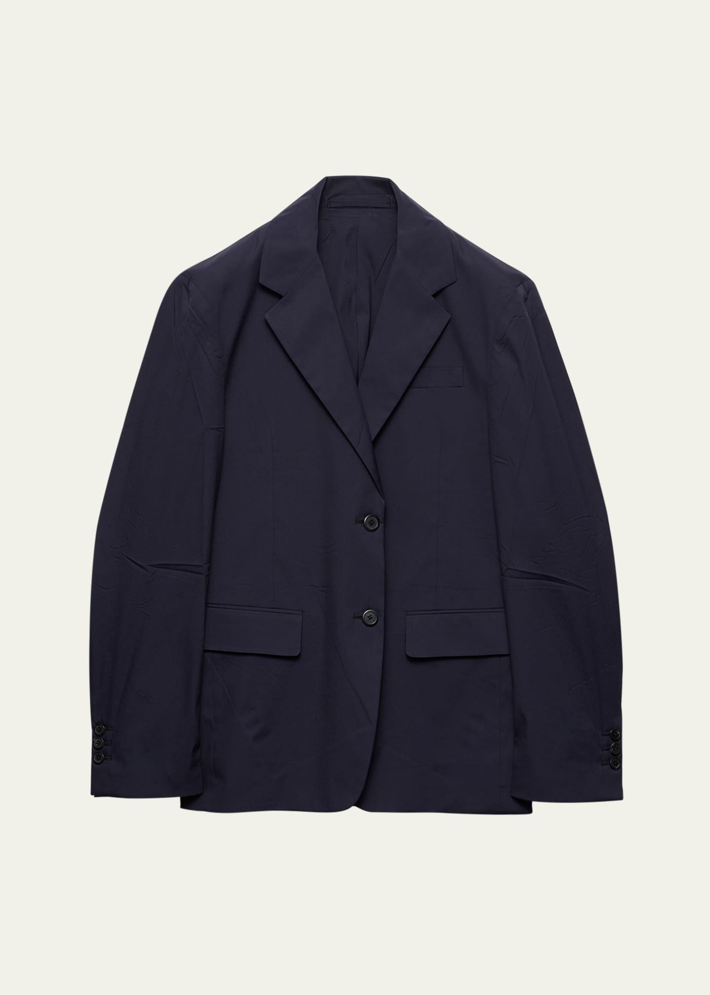 Prada Menswear Poplin Jacket Image 1 of 5