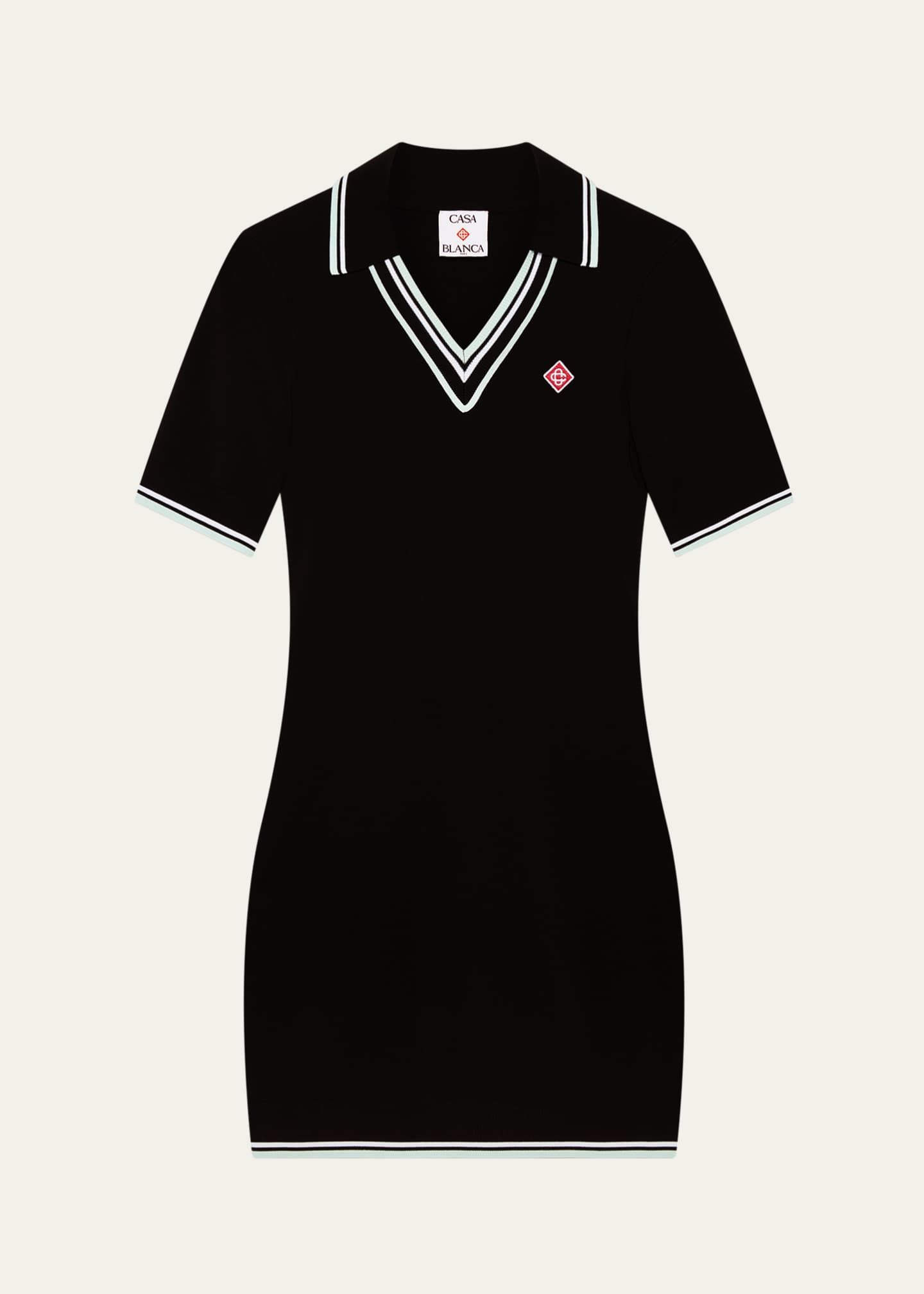 CASABLANCA Viscose Polo Dress Image 1 of 3