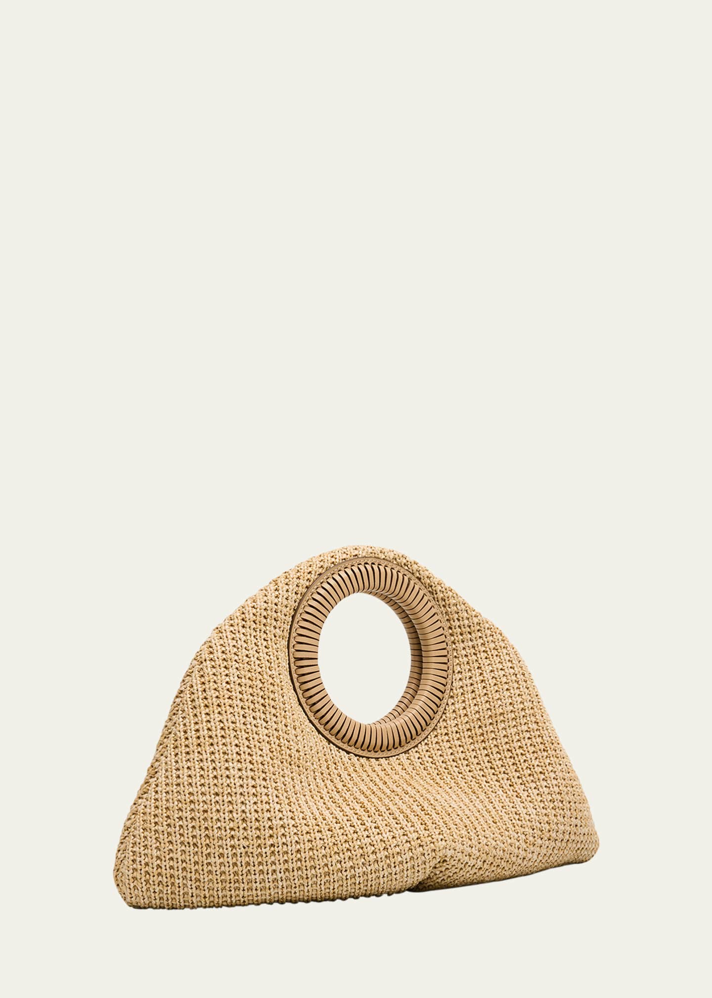 Cult Gaia Thais Woven Top-Handle Bag - Bergdorf Goodman