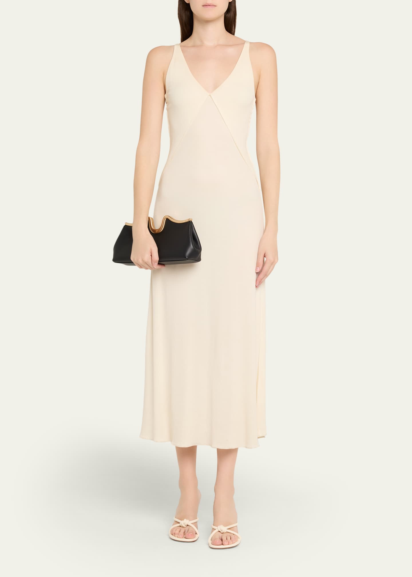 Cult Gaia Valma Sculptural Leather Clutch Bag Image 5 of 6