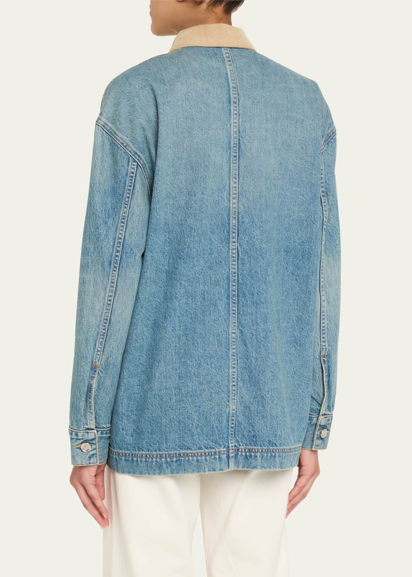 SLVRLAKE Hayden Denim Chore Jacket Image 3 of 5