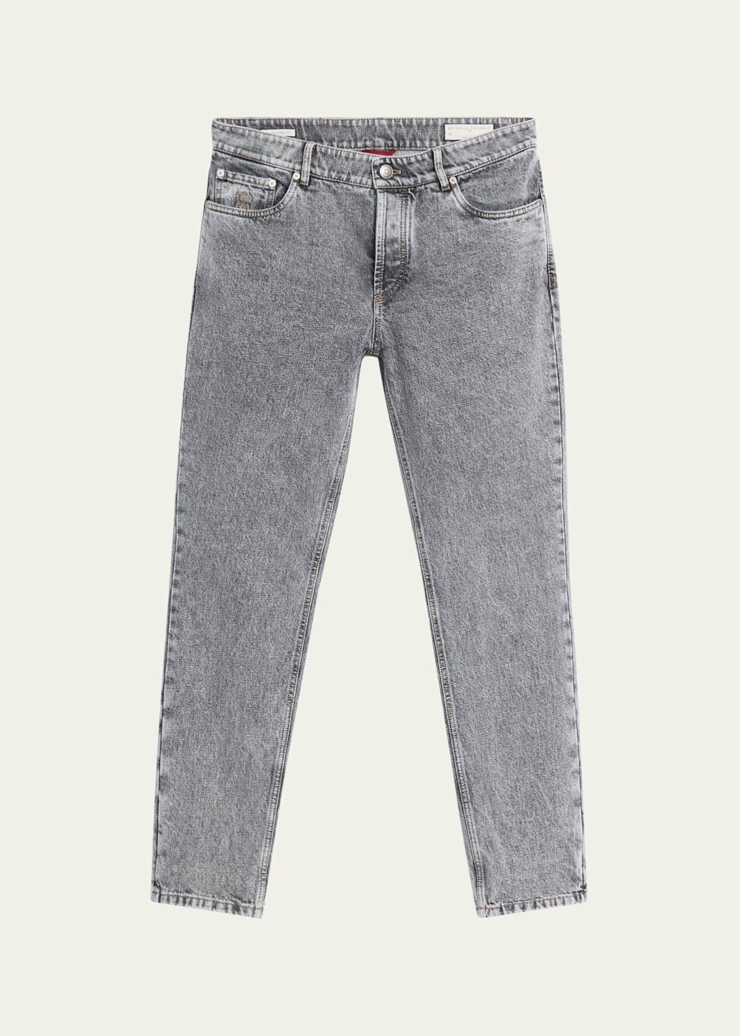 BRUNELLO CUCINELLI グレー スラックス　タグ付き 上88 BRUNELLO CUCINELLI グレー スラックス タグ付き 上88