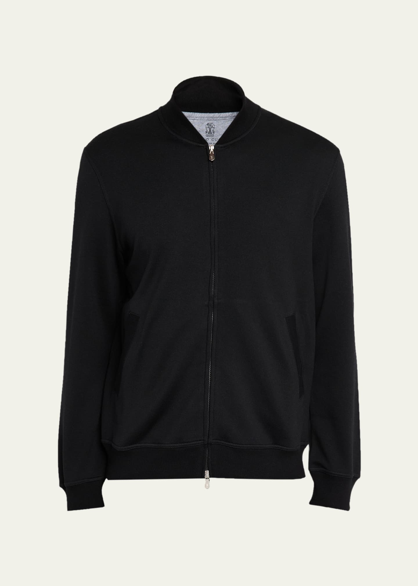 Brunello Cucinelli Men's Travel Full-Zip Bomber Jacket - Bergdorf