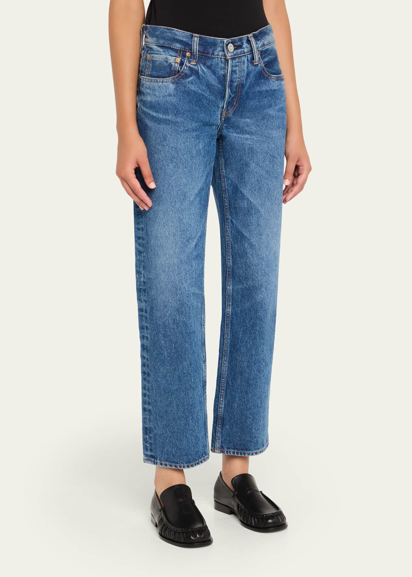 MOUSSY VINTAGE Philadelphia Straight Low-Rise Jeans Image 4 of 5