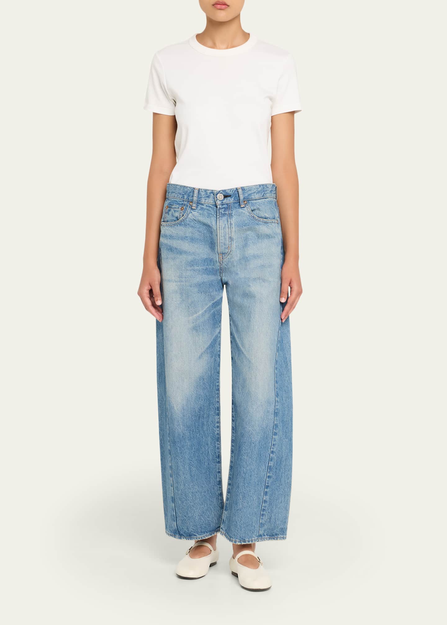MOUSSY VINTAGE Bayard Side-Line Cocoon Jeans Image 2 of 5