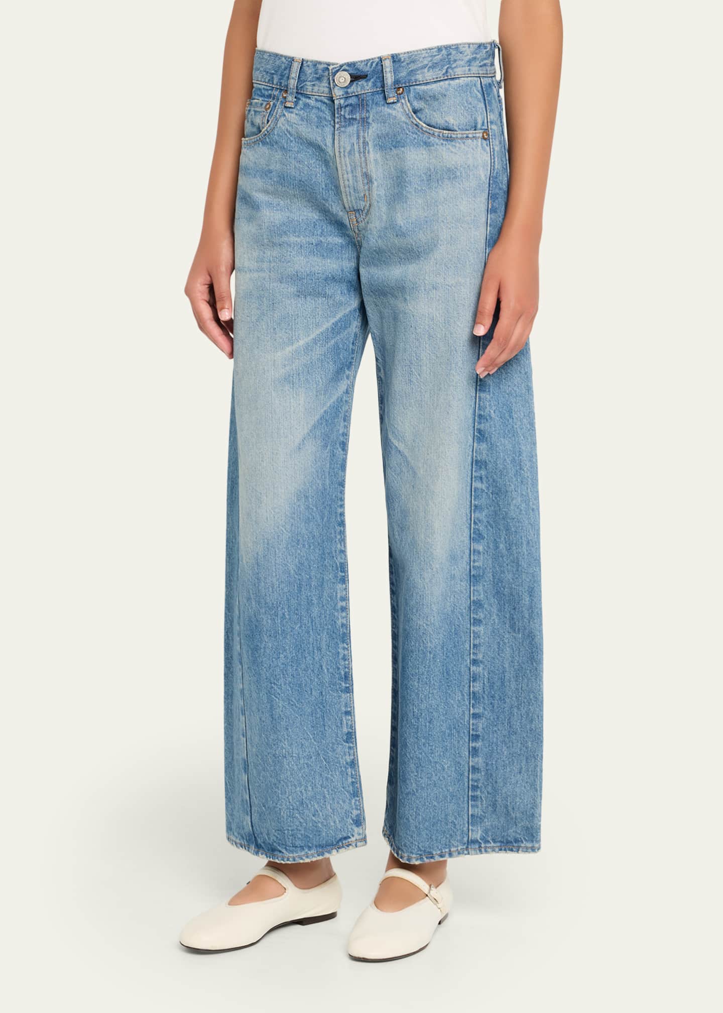 MOUSSY VINTAGE Bayard Side-Line Cocoon Jeans Image 4 of 5
