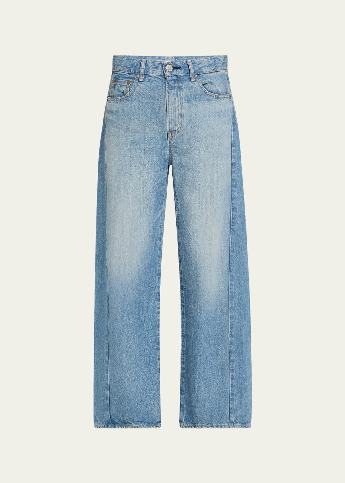 MOUSSY VINTAGE Bayard Side-Line Cocoon Jeans Image 1 of 5