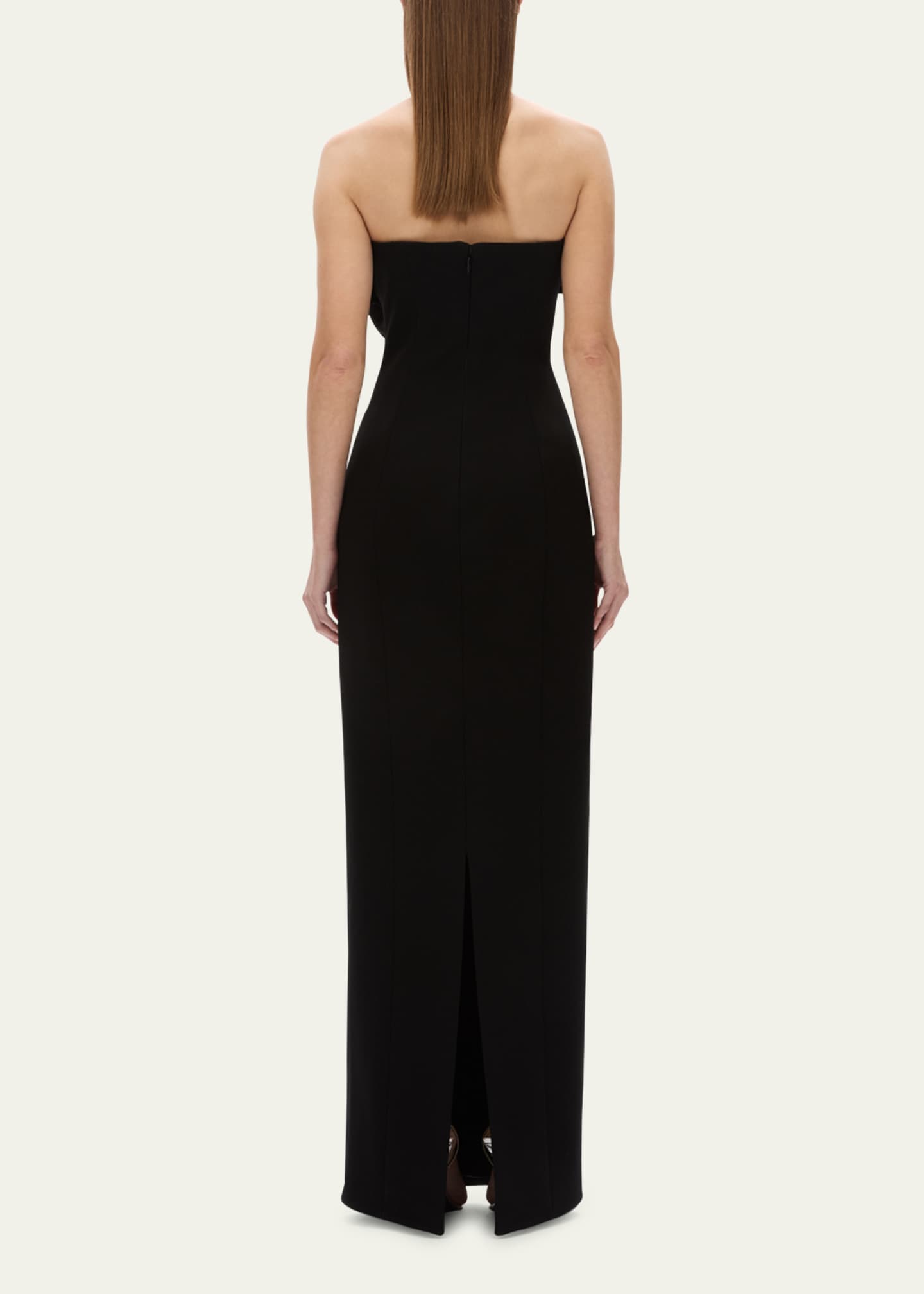 Rachel Gilbert Levi Strapless Column Gown Image 3 of 5