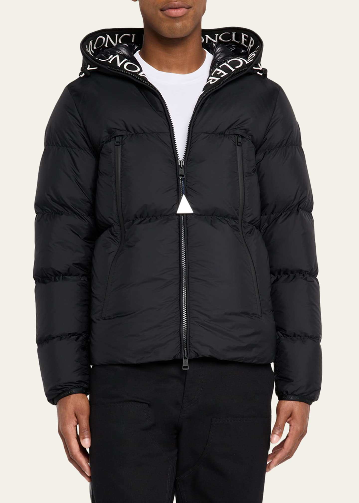 MONTCLA  GIUBBOTTO  モンクレールモンクラ　サイズ3 Moncler Men's Montcla Hooded Short Down Jacket - Bergdorf Goodman