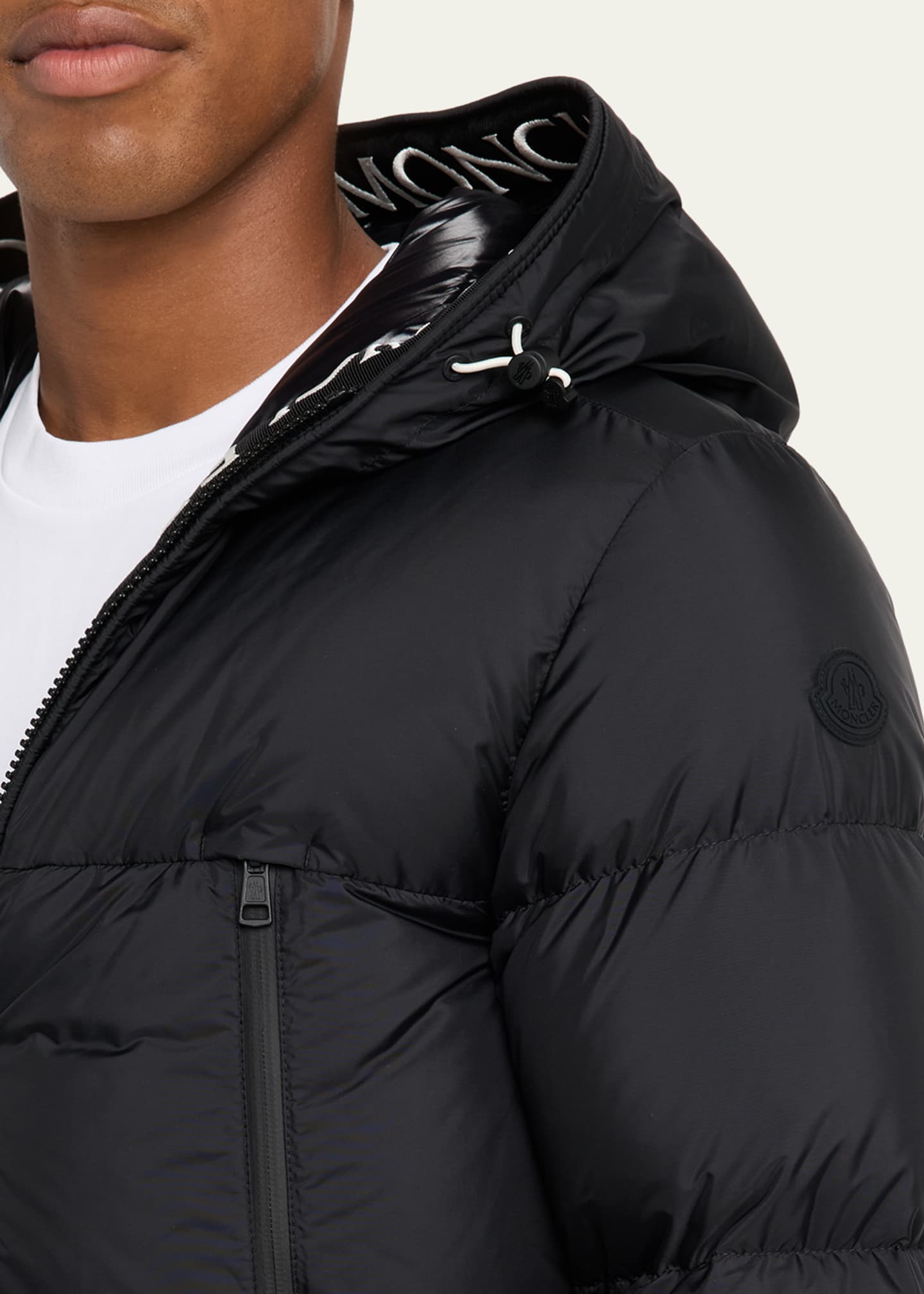 Moncler Men's Montcla Hooded Short Down Jacket - Bergdorf Goodman