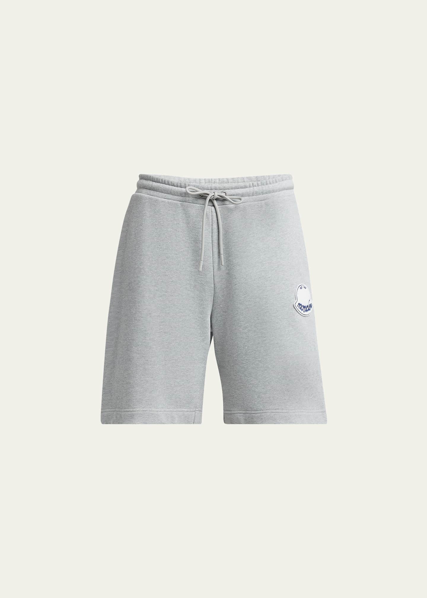 Moncler Men's Cotton Drawstring Shorts - Bergdorf Goodman