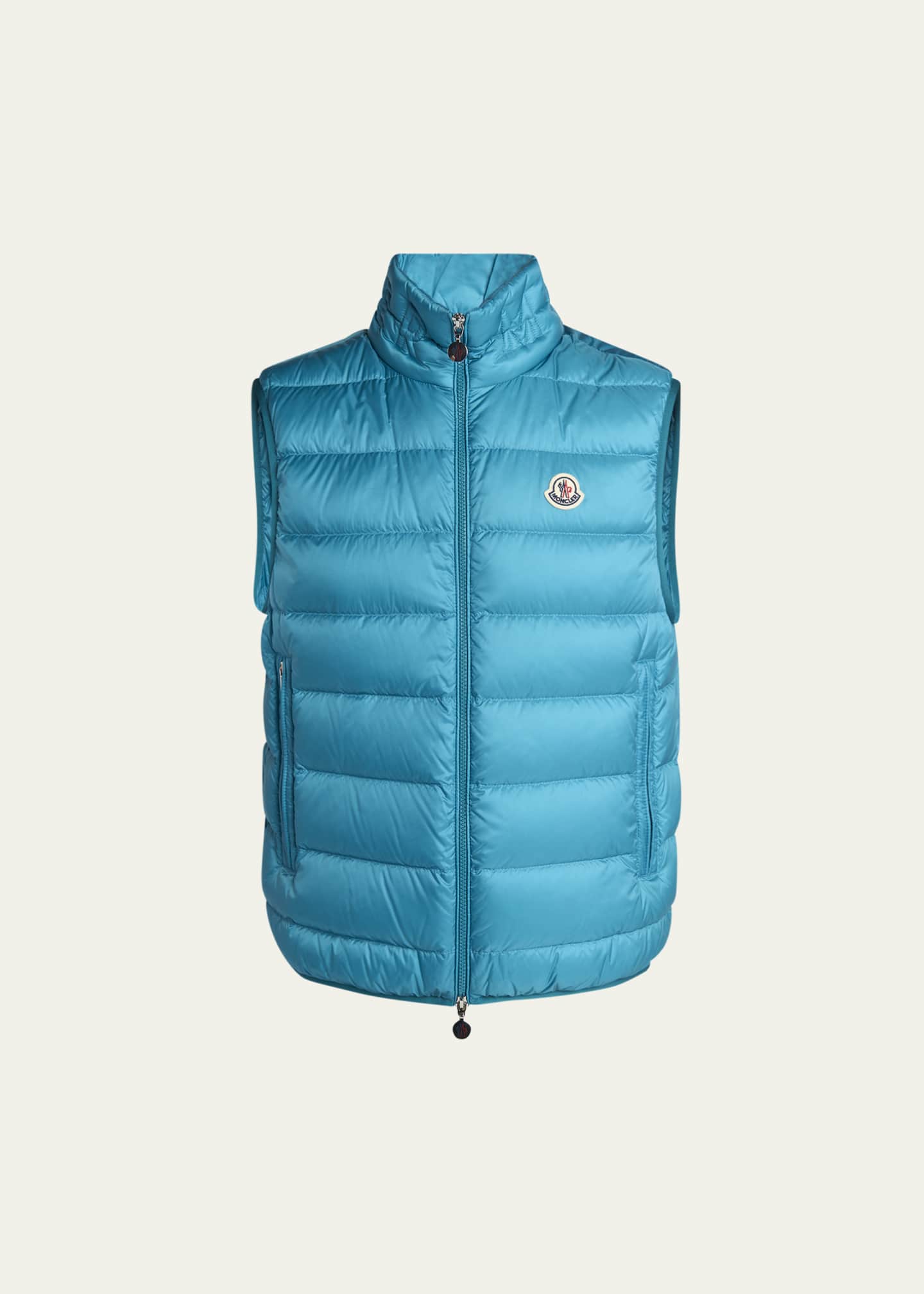 Moncler Men's Quilted Full-Zip Vest Image 1 of 5