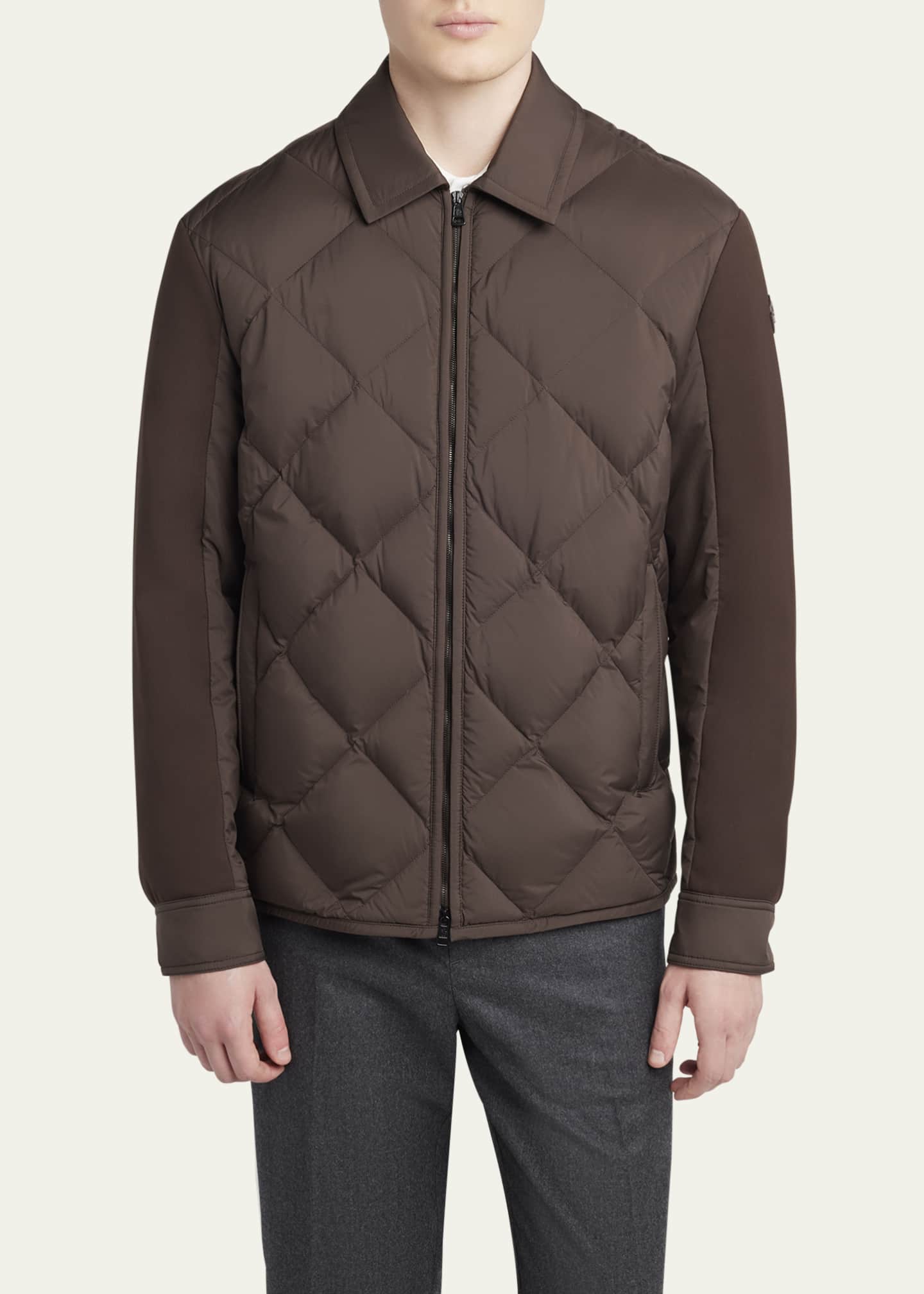 MONCLER　セール DORFMAN Moncler Fourmine Matte Nylon Puffer Jacket - Bergdorf Goodman
