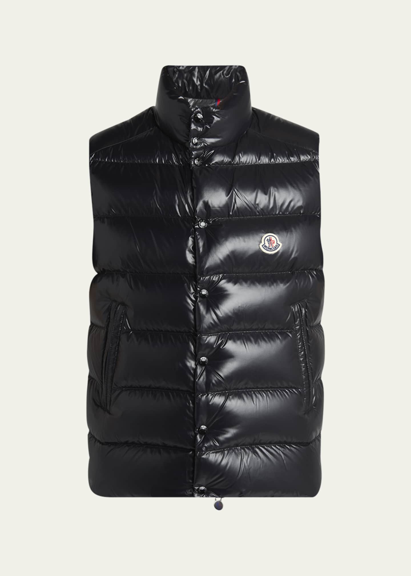 Moncler Men's Tibb Nylon Down Puffer Vest - Bergdorf Goodman
