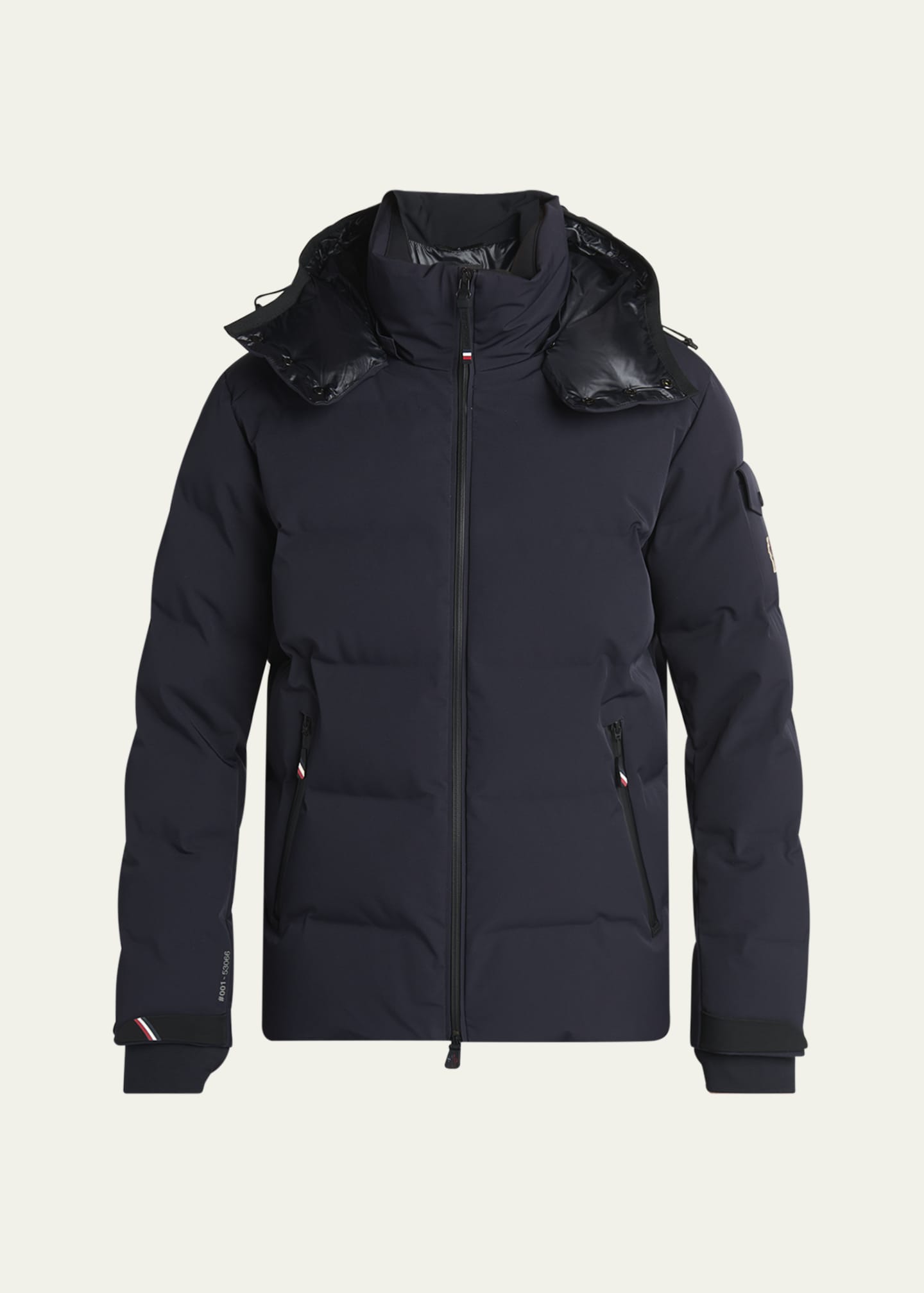 Moncler Grenoble Men's Stretch Nylon Montgetech Puffer Jacket