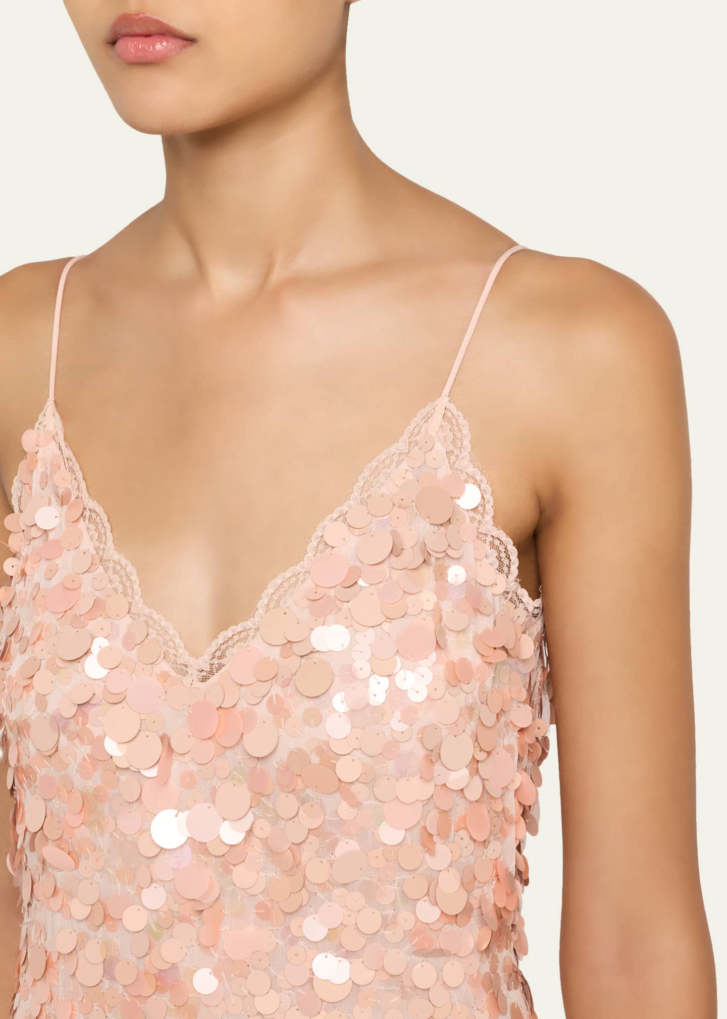 LoveShackFancy Emmalisa Sequin Gown Image 5 of 5