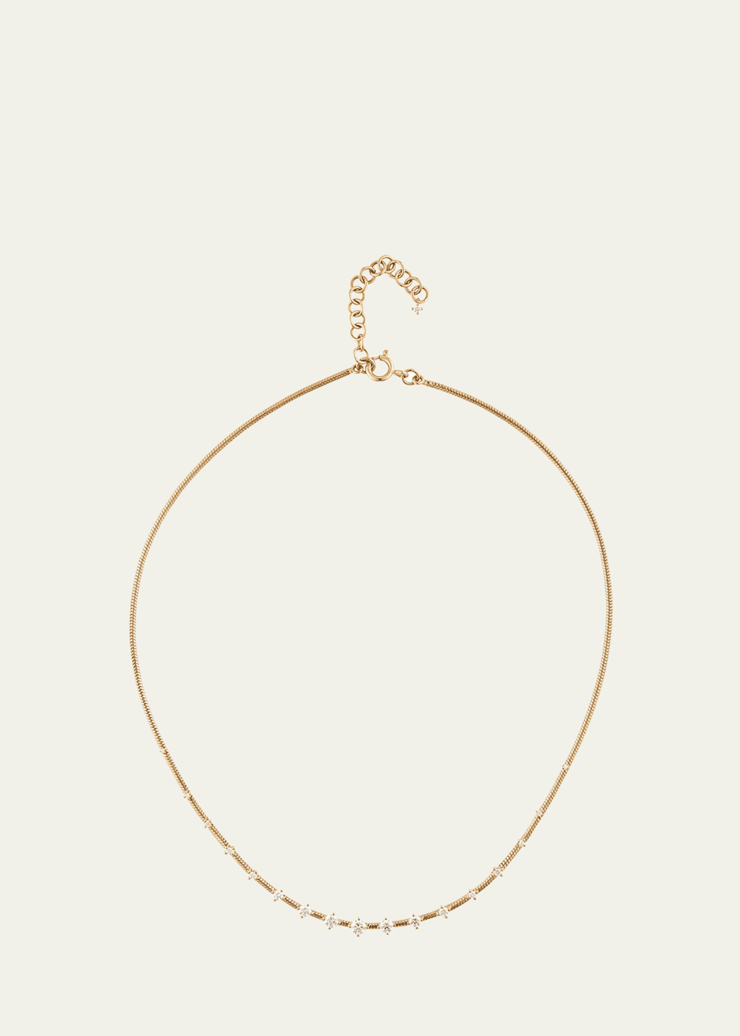 Fernando Jorge 18K Yellow Gold Diamonds On Chain Necklace