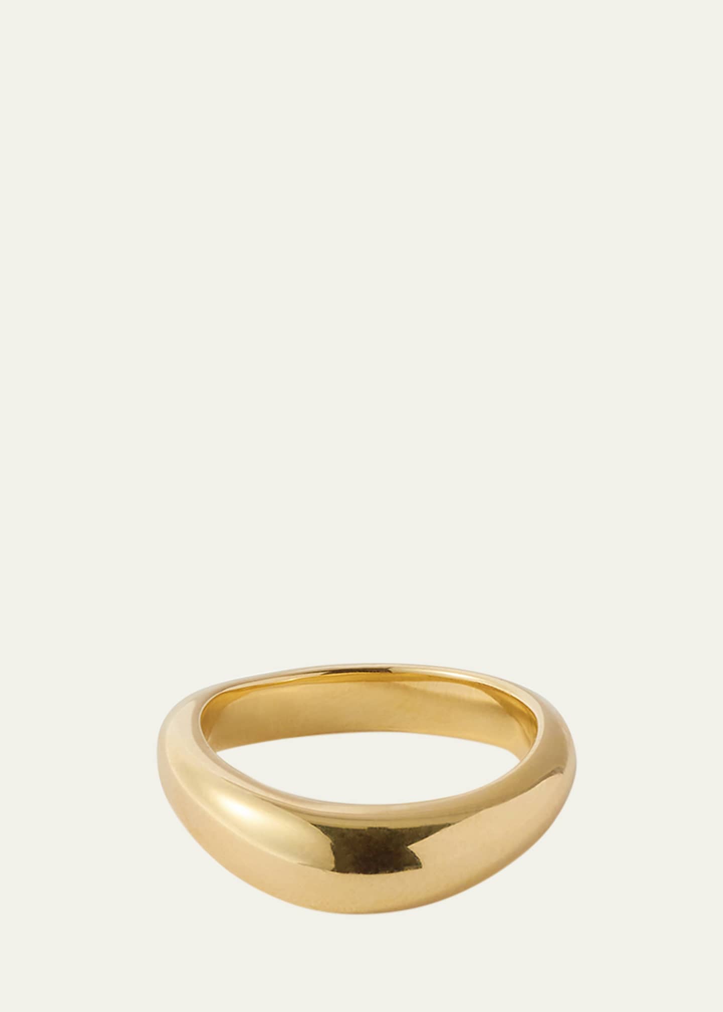 Fernando Jorge 18K Yellow Gold Bold Stream Wave Ring Image 1 of 3
