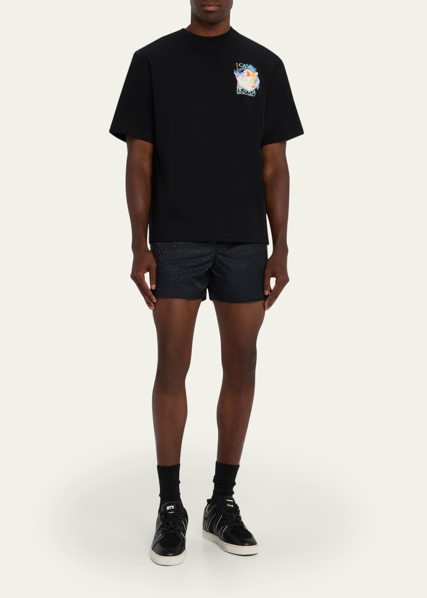 Men's Galactic Connection Oversized Graphic T-Shirt